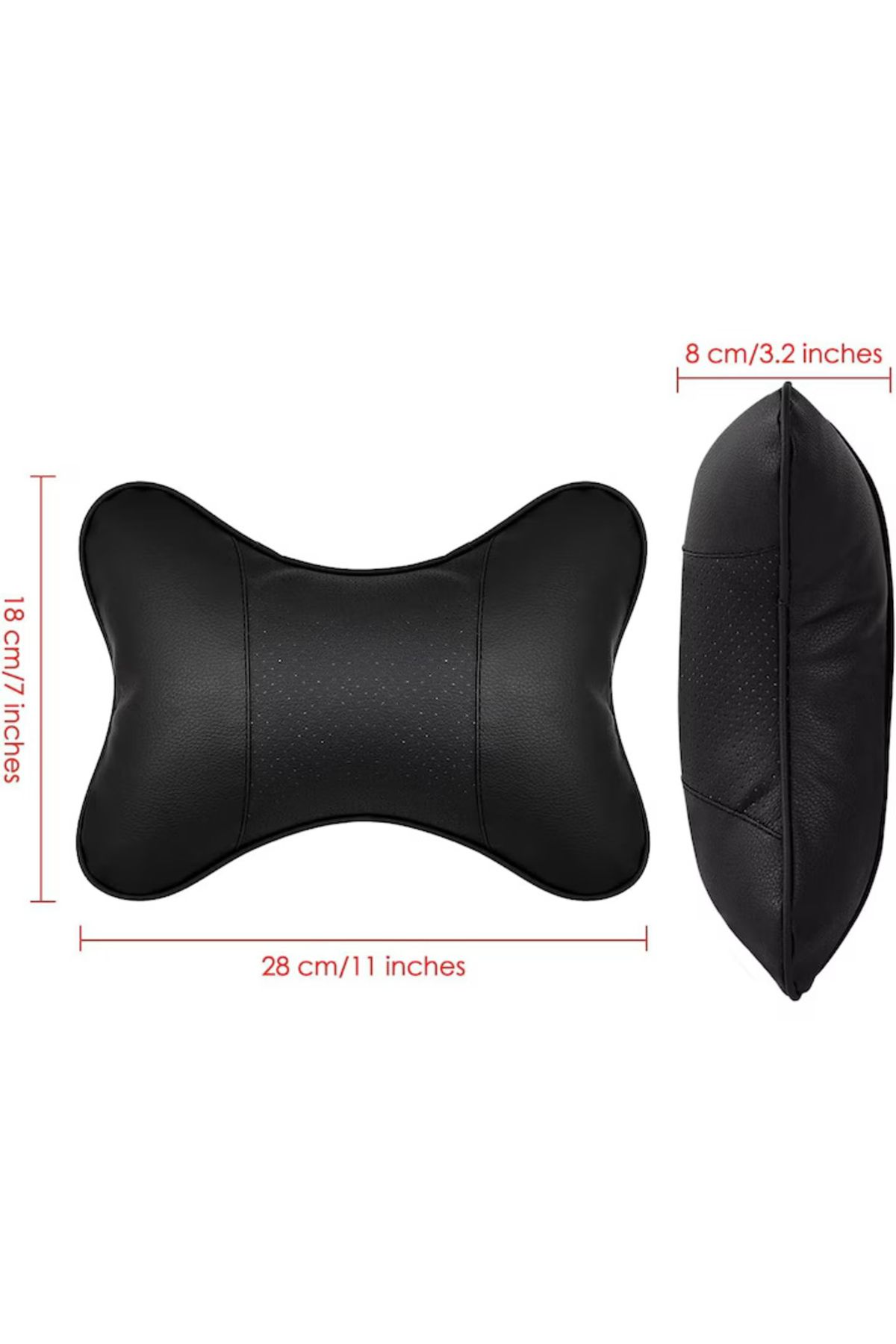 varioshop-Set of 2 VarioShop® car headrests, Protects the cervical spine, are Adjustable, Resistant, Comfortable 8