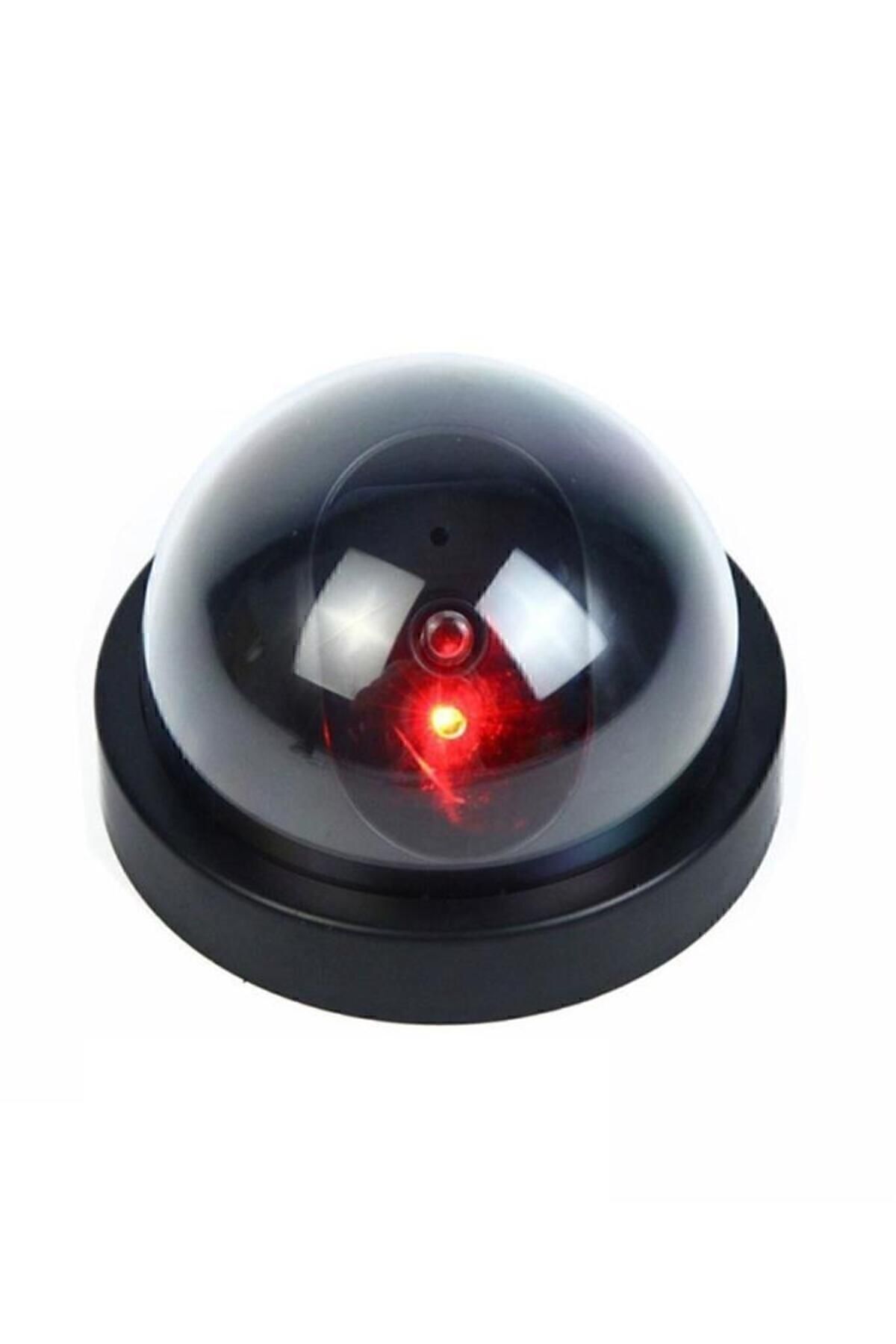 QesQin Kablosuz Fake Dome Güvenlik Kamerası – LED Işıklı, Hırsız Caydırıcı, Gerçekçi Yalancı Kamera fotoğrafı 2 (önizleme)