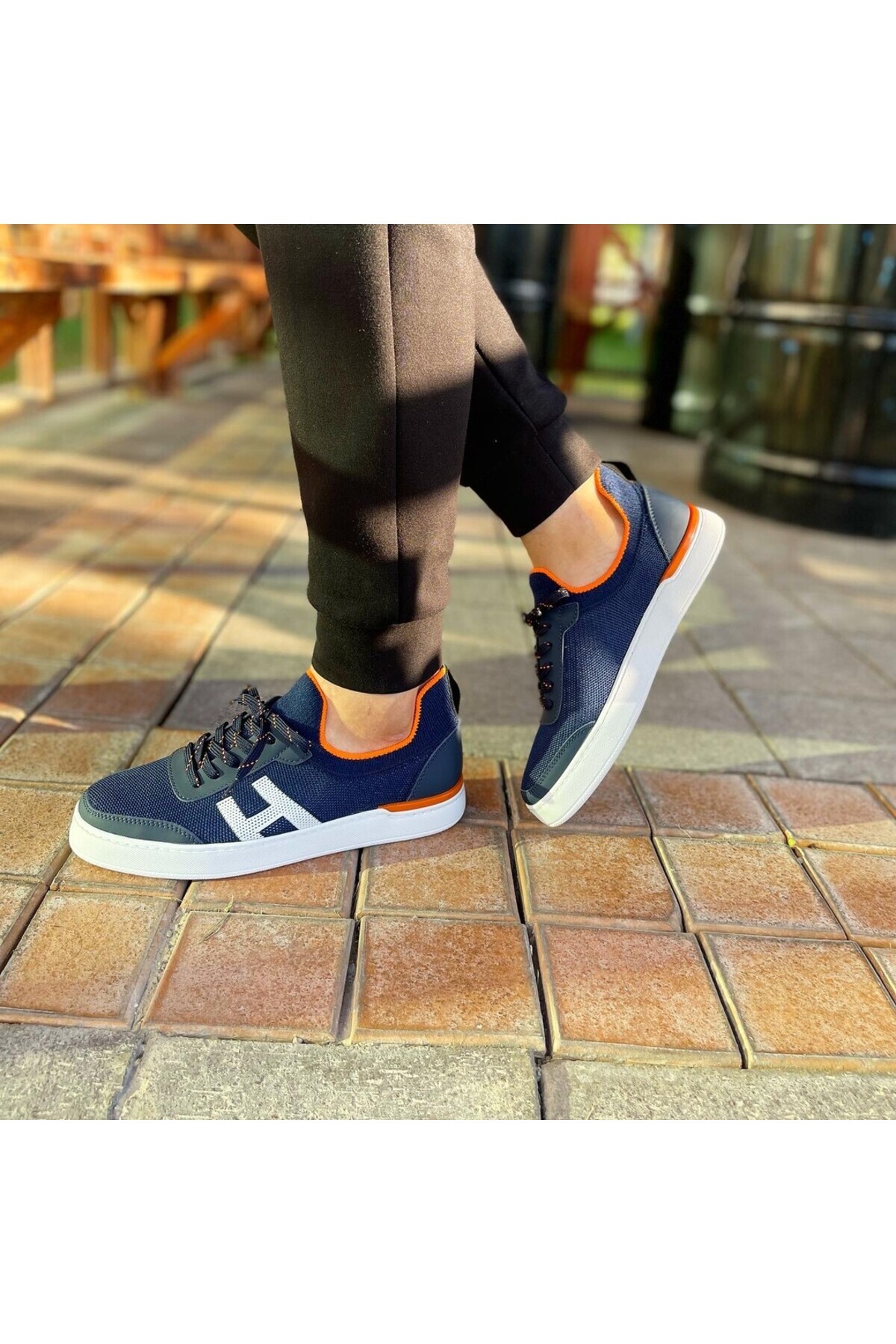 ایتالیانو آیاکابی کفش کتانی مردانه هاگو مدل LINEN EVA زیره