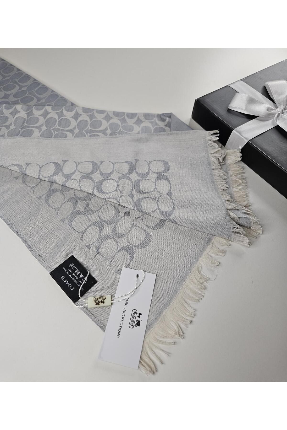 Webinay Home-C Pattern Imported Cotton Wool Shawl Summer Thin Fabric Shawl Scarf Hijab Double-Sided 1