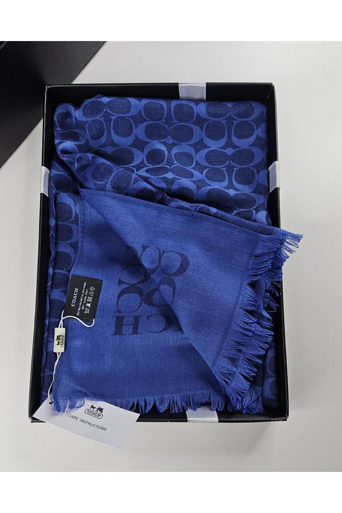 Webinay Home-C Pattern Imported Cotton Wool Shawl Summer Thin Fabric Shawl Scarf Hijab Double-Sided 2
