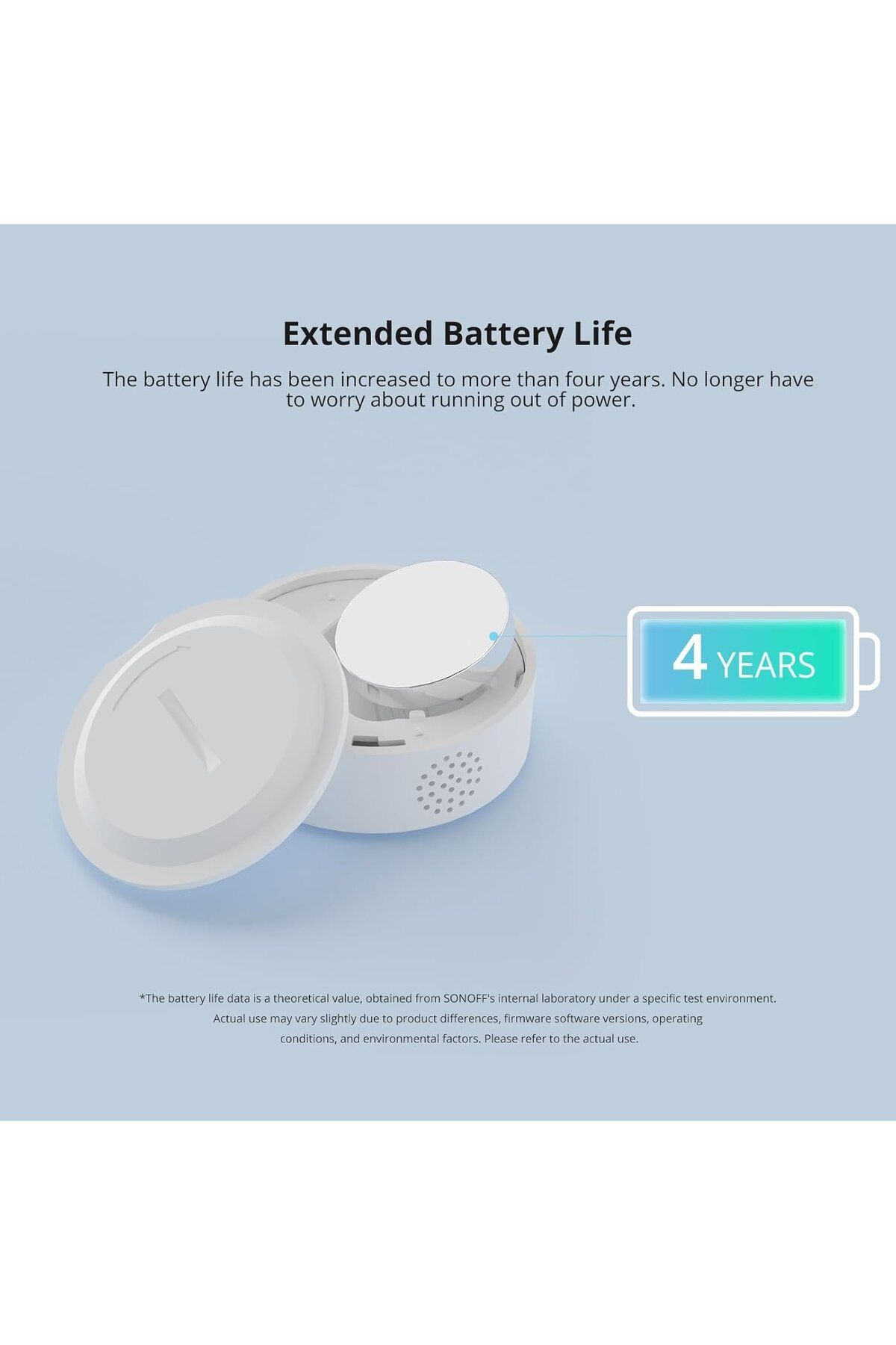 Sonoff-Zigbee Smart Temperature and Humidity Sensor SNZB-02P (round) 4