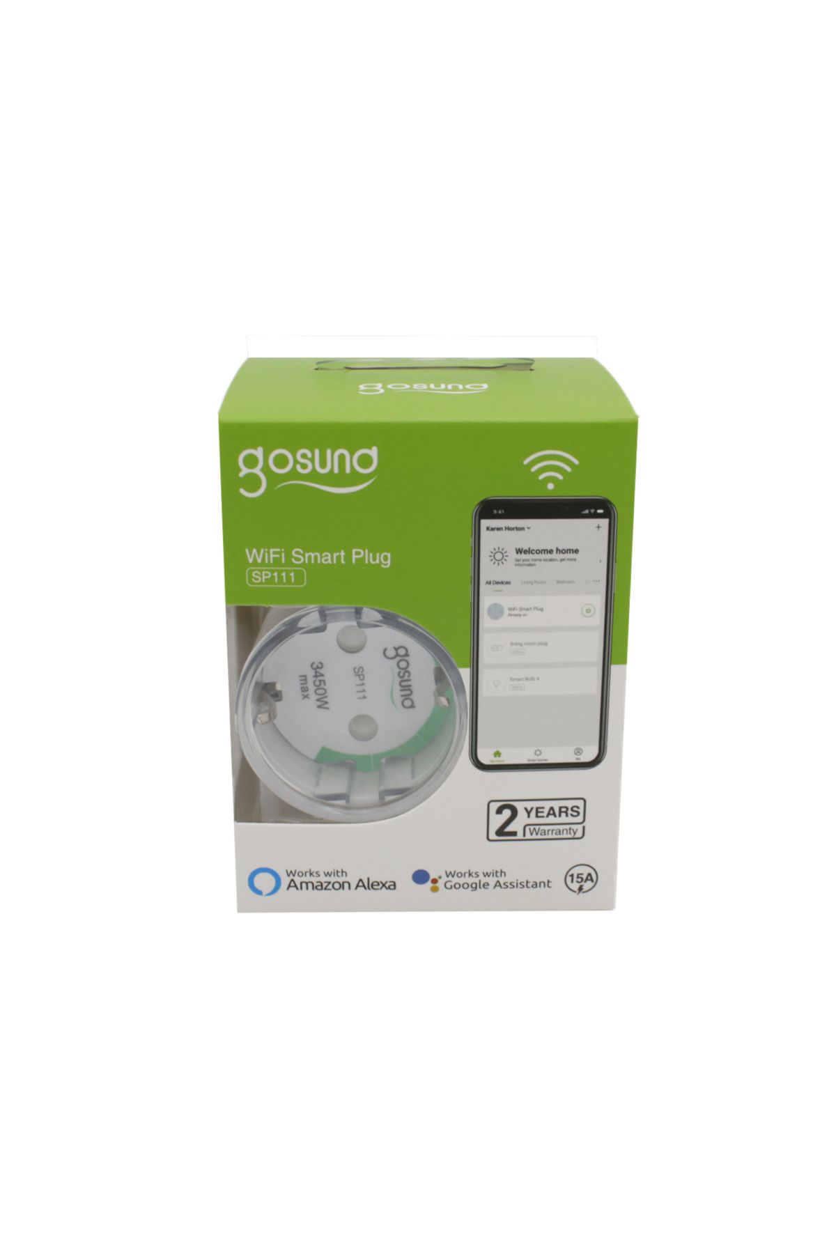 Proxxon-Gosund SP111 WiFi smart socket, 15A 2