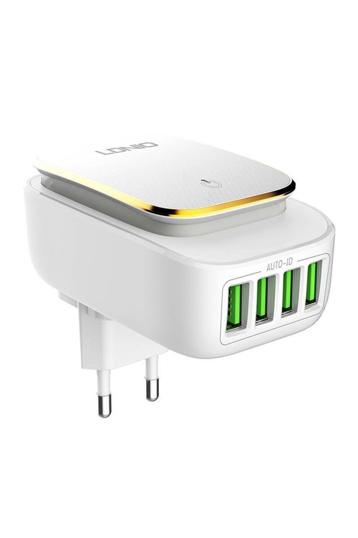 LDNIO-Incarcator Retea cu functie de lumina de noapte A4405, 3x USB, 22W 1