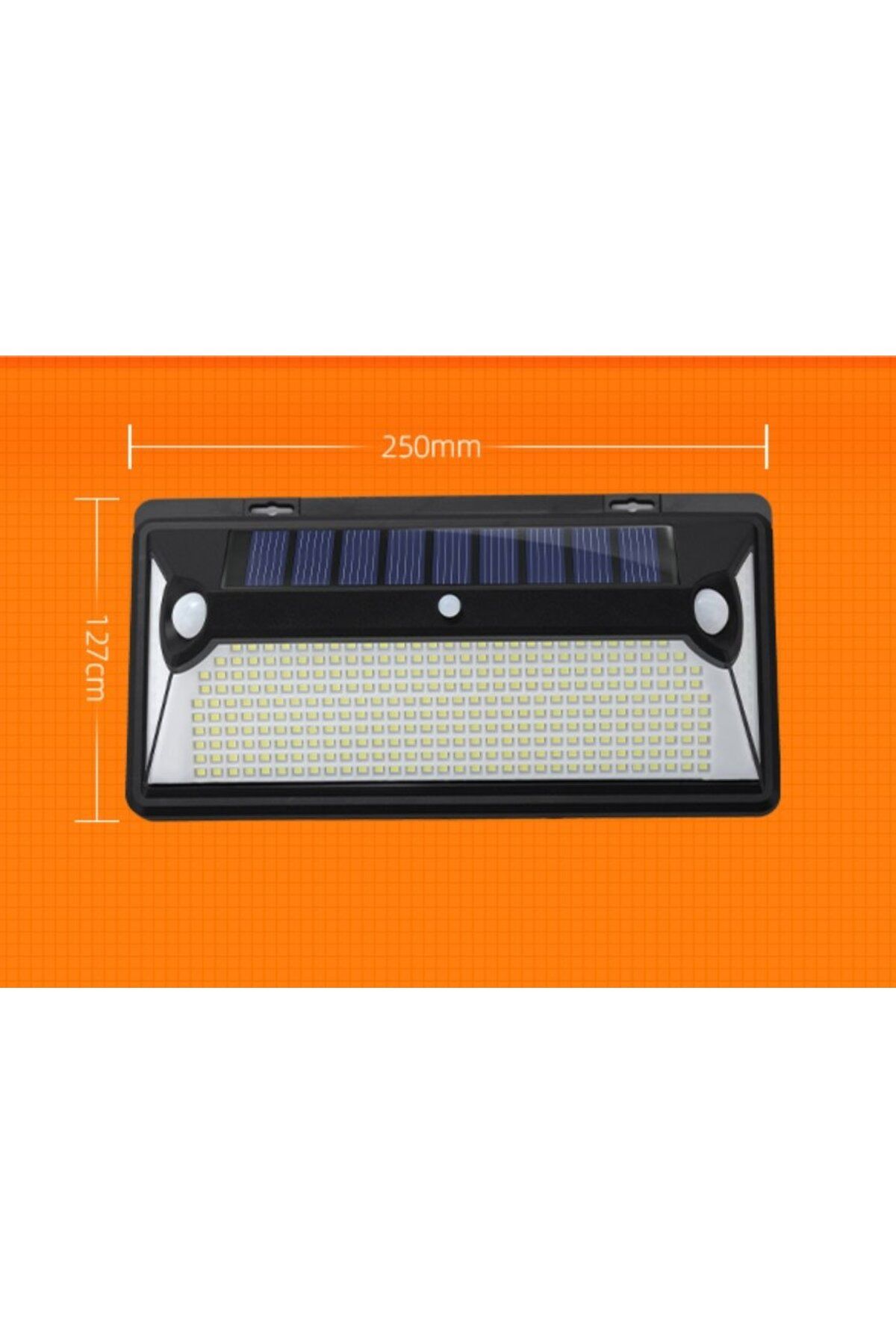 Supfire-Superfire FF6-D solar wall lamp, 72W LED, 360leds, 3 modes, solar charging and sensor 2