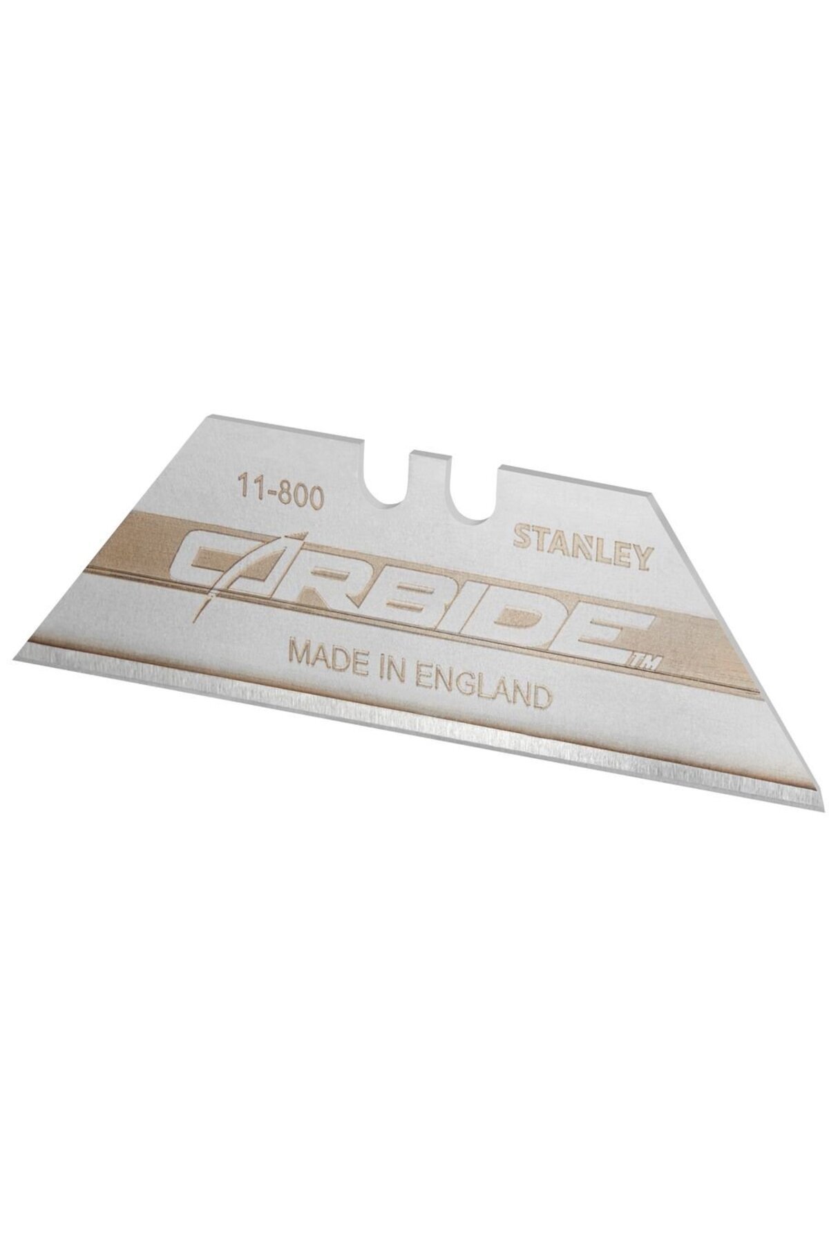 Stanley-2-11-800, Set of 10 Fatmax Carbide trapezoidal blades with a length of 62mm and a width of 19mm 2