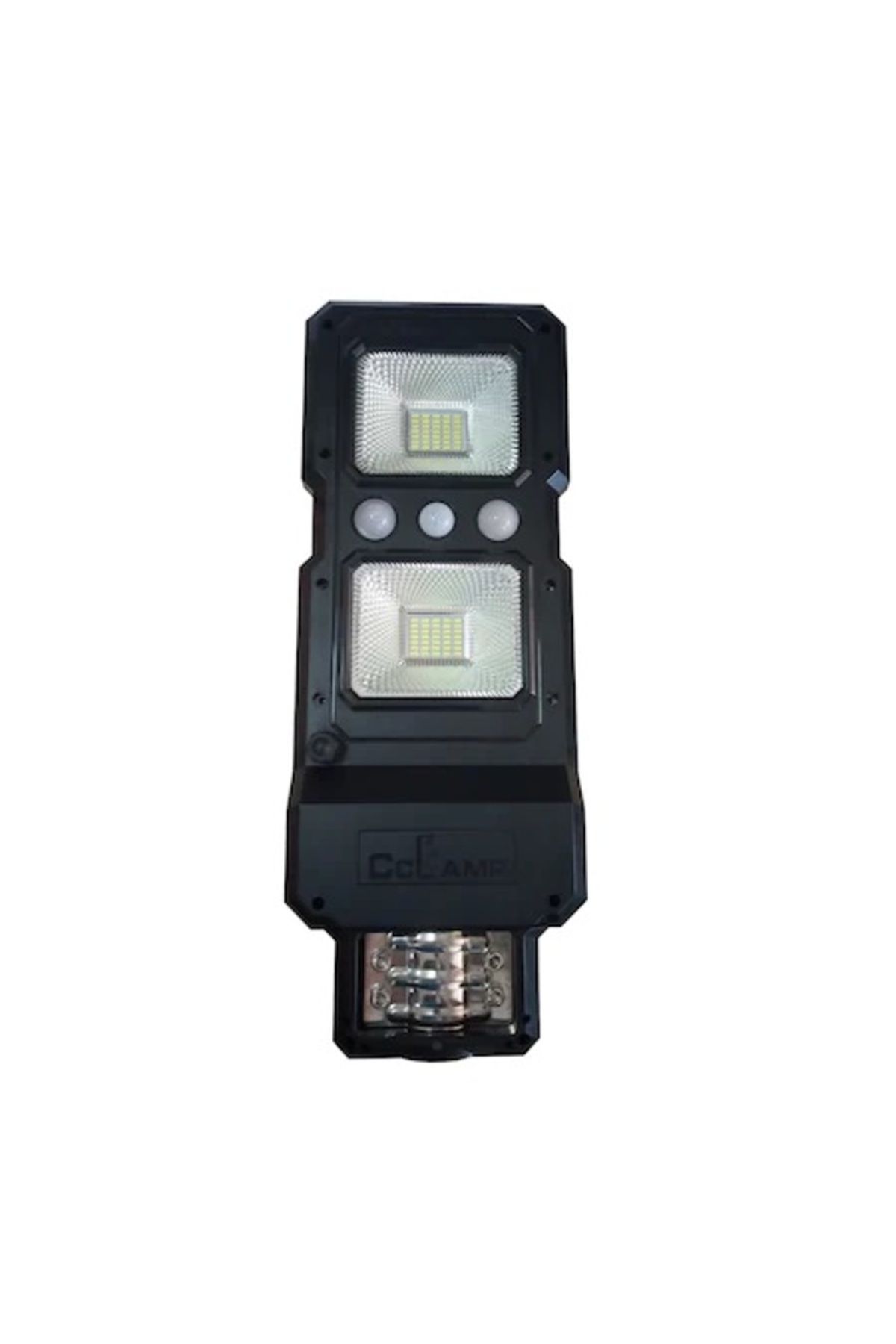 KlaussTech-Street Lamp With 70 W Solar Panel, Cclamp With Motion Sensor, And Light Sensor 3