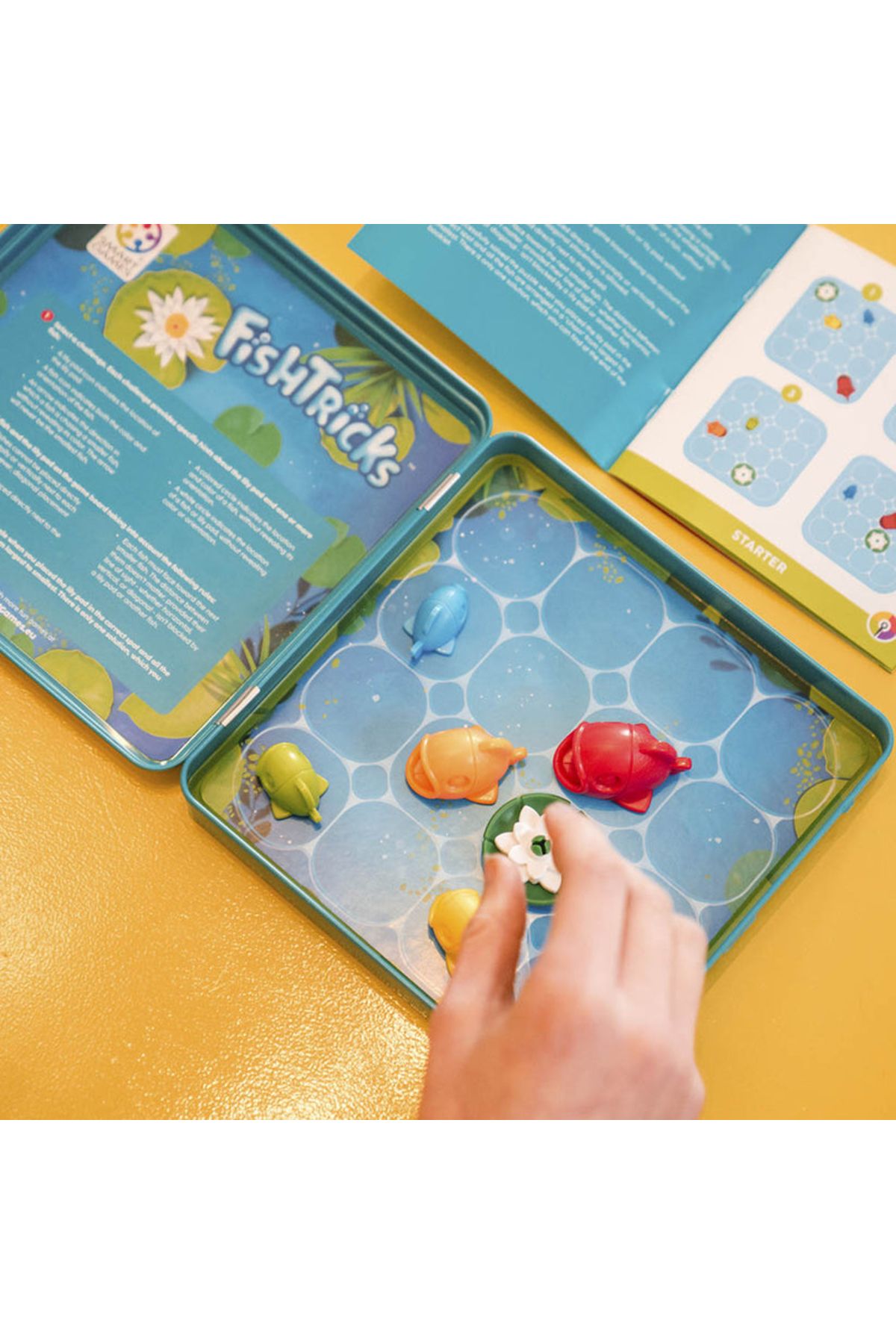 Smart Games-FishTricks, logic game with 48 challenges, international edition 2