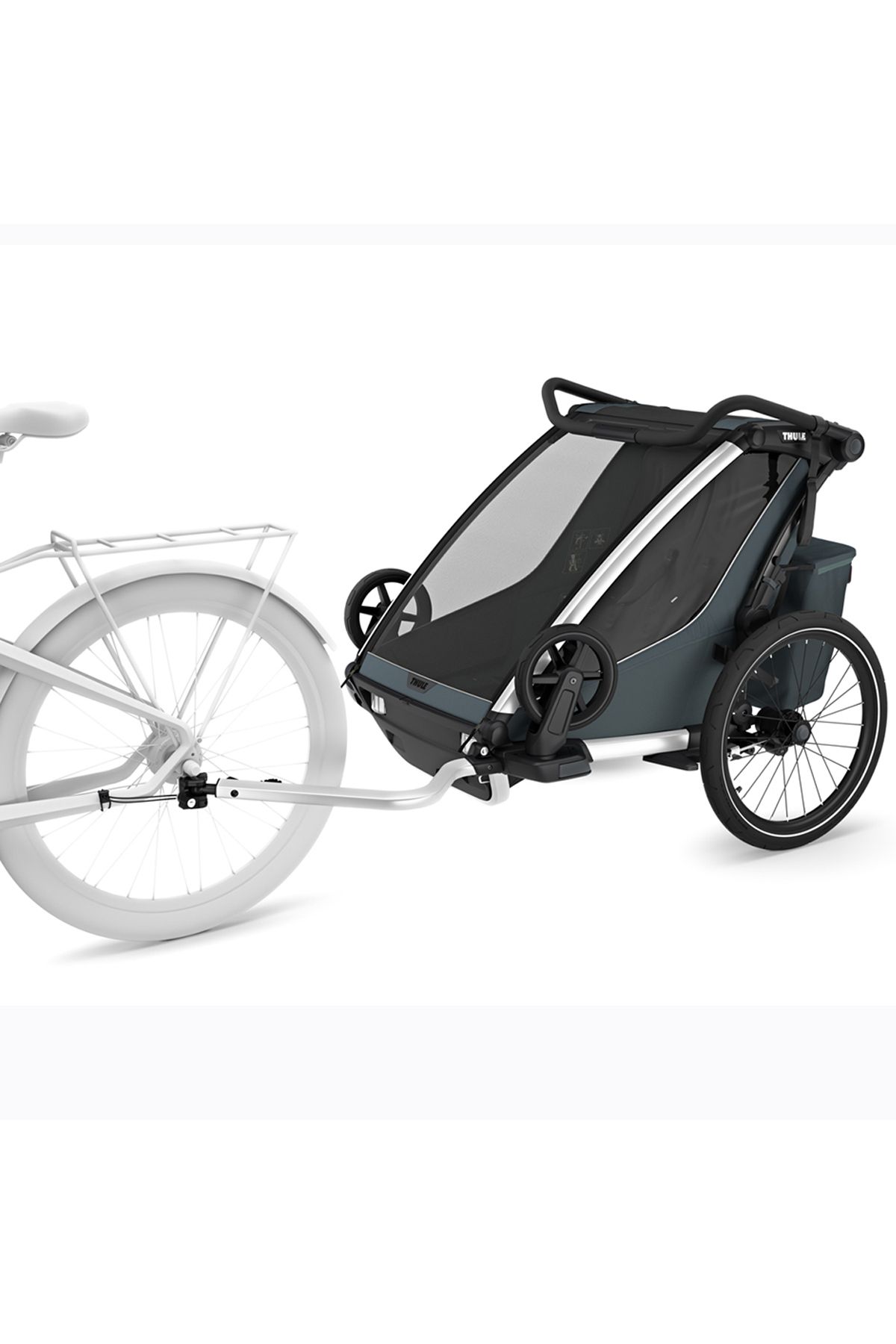 Thule-Carucior multisport double Chariot Cross 2, Dark Slate 2