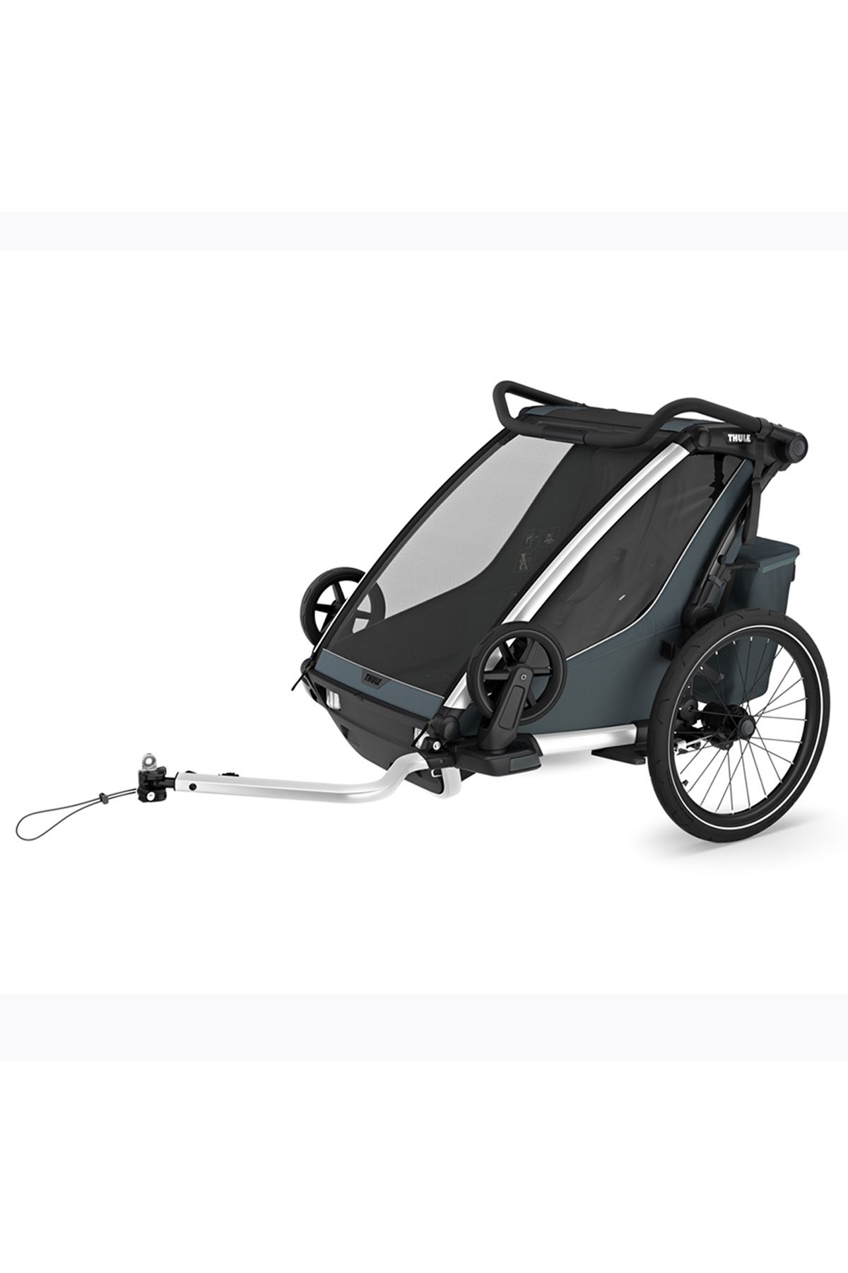 Thule-Carucior multisport double Chariot Cross 2, Dark Slate 1