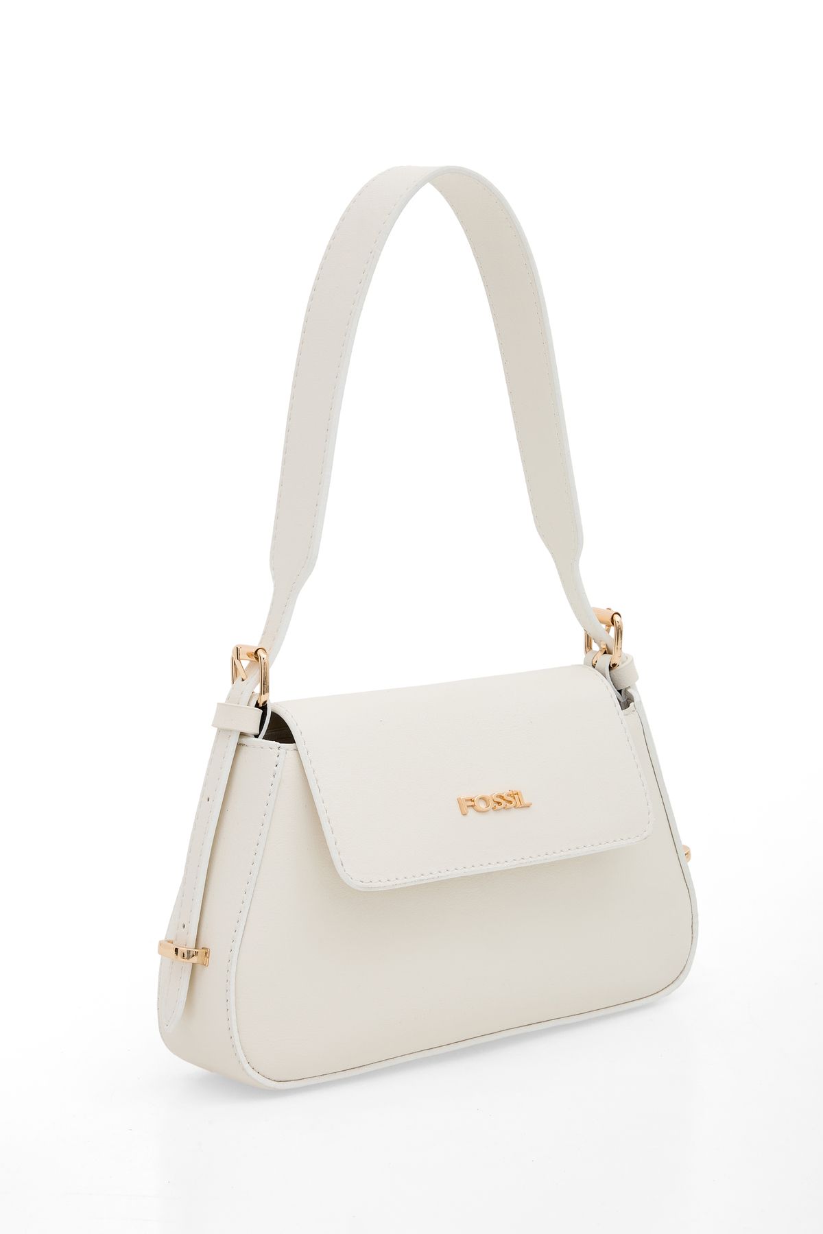 Fossil-حقيبة كتف نسائية بيضاء 05FO25Y5059 2