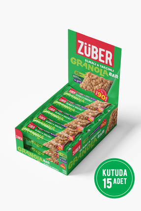 Züber Granola Bar Elmalı Tarçınlı 25G X15 Adet