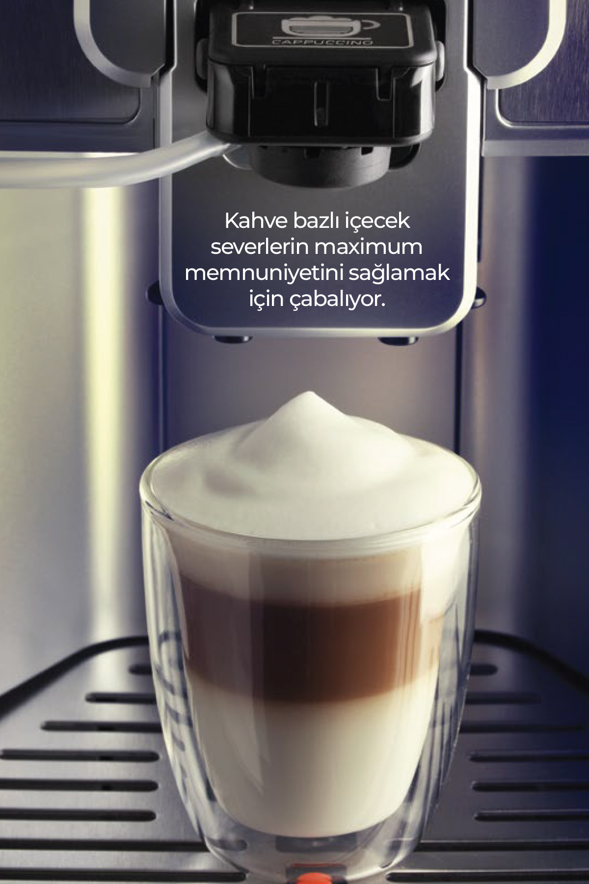 Saeco Aulika Tek Dokunuşla 8 Çeşit İçecek Tam Otomatik Espresso ve Cappuccino Kahve Makinesi 6