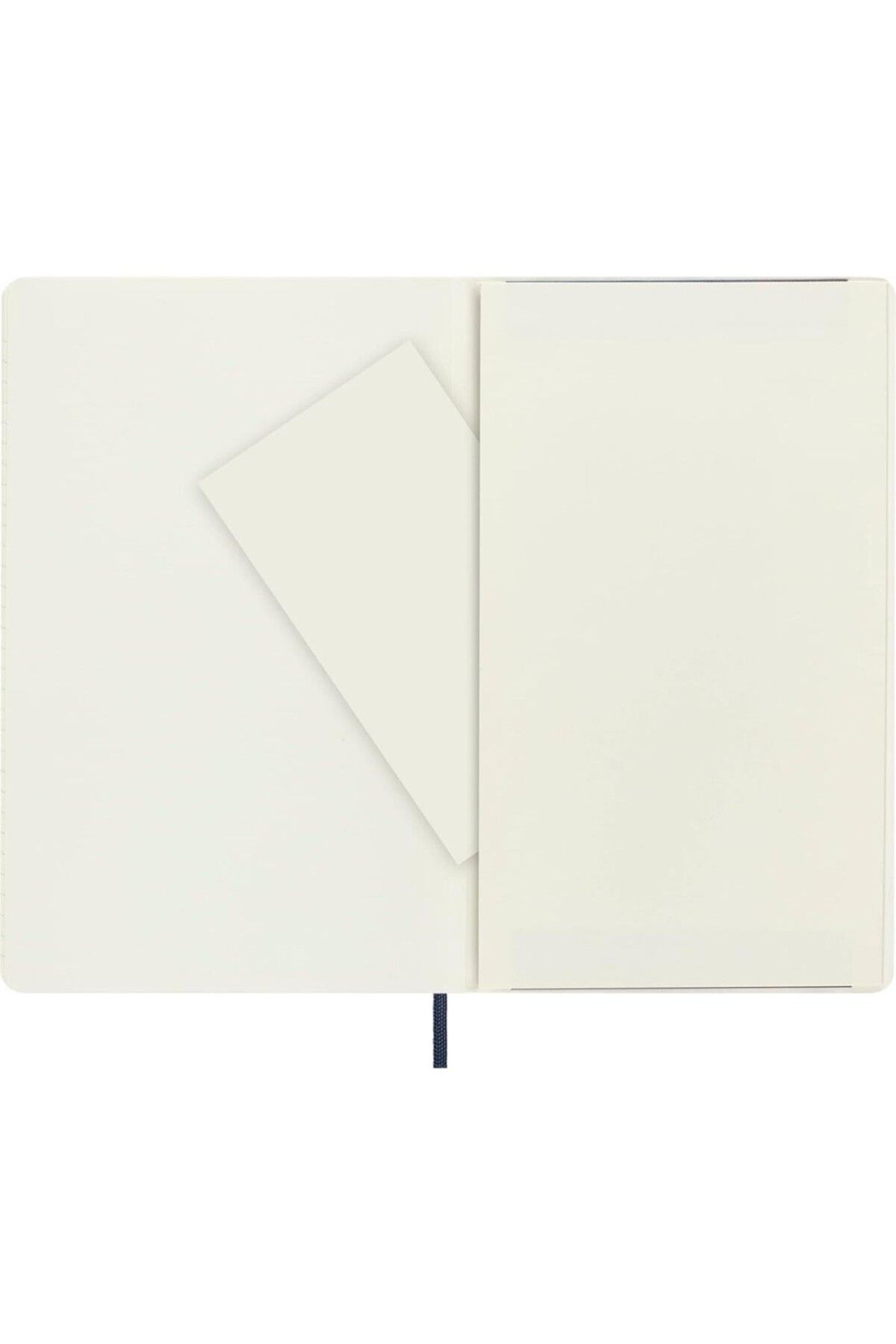 Moleskine-Striped Sapphire Blue Notebook L Size Soft Cover 5