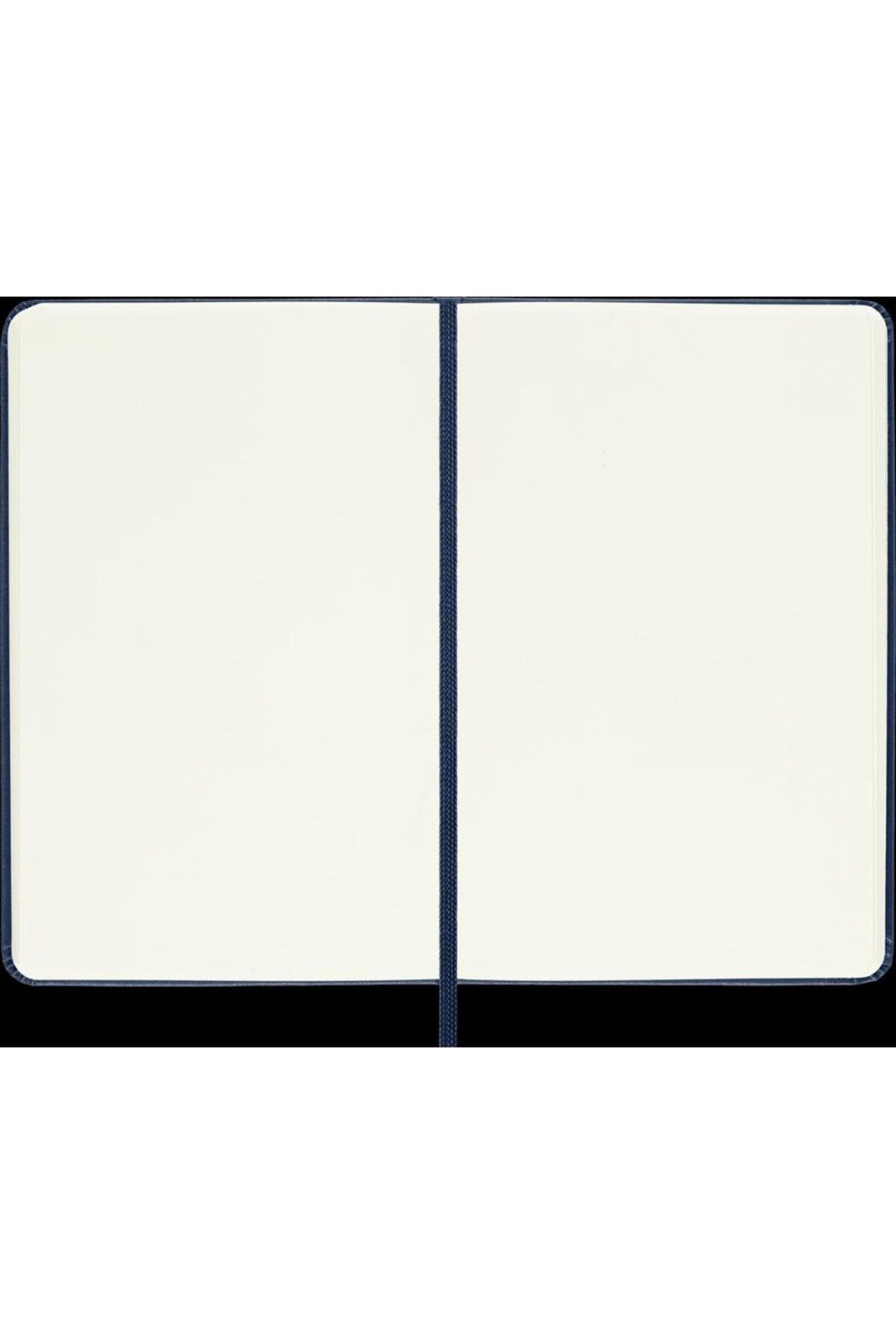 Moleskine-دفتر ملاحظات عادي باللون الأزرق الداكن - غطاء صلب وحجم الجيب 3