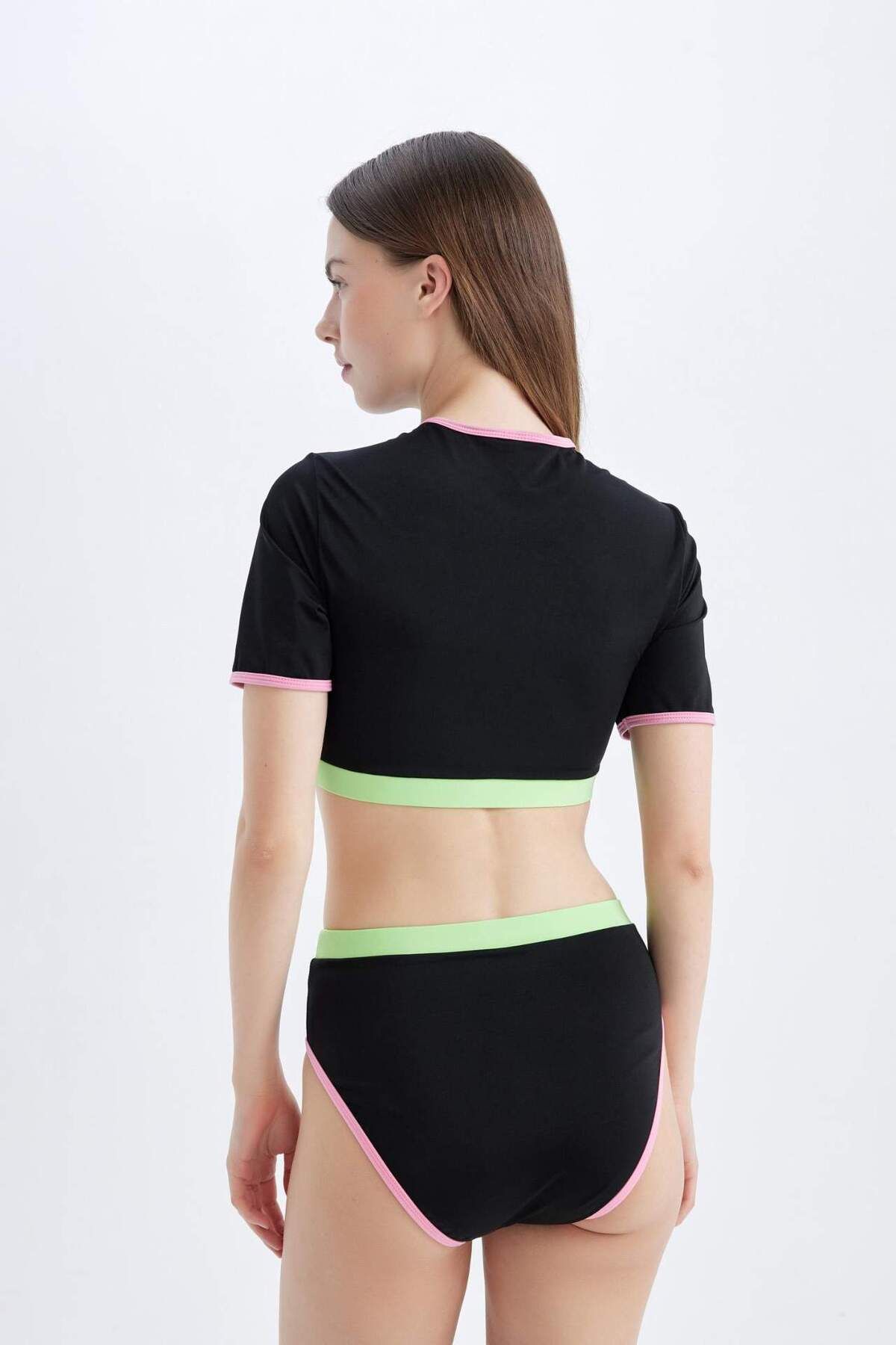 DeFacto-Regular Fit Surfing Bikini Bottom to Fall in Love - D1085axns 4