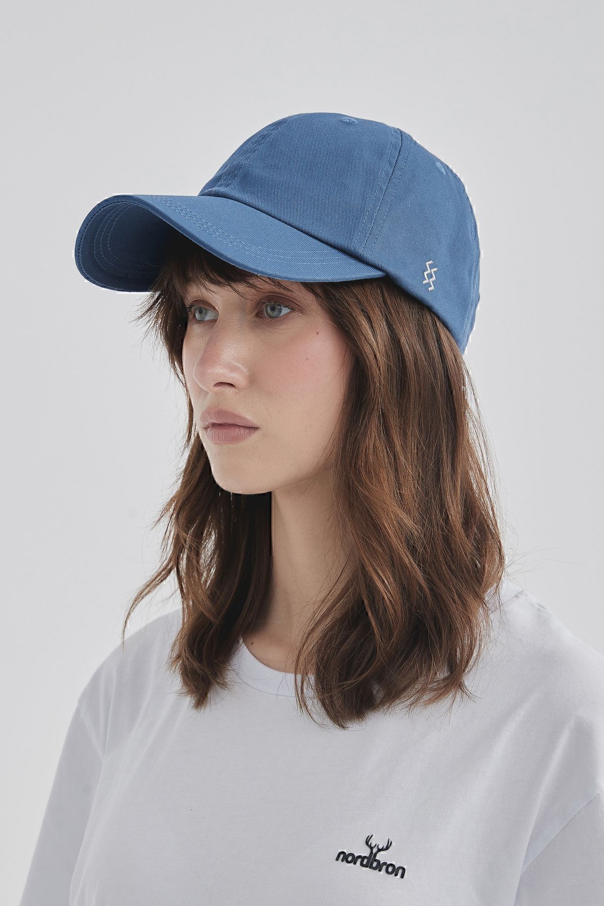 Nordbron-Unisex Star Blue 100% bumbac Model simplu Șapcă din țesătură respirabilă Pălărie cu bandă de transpirație Confortabil Hagen 5