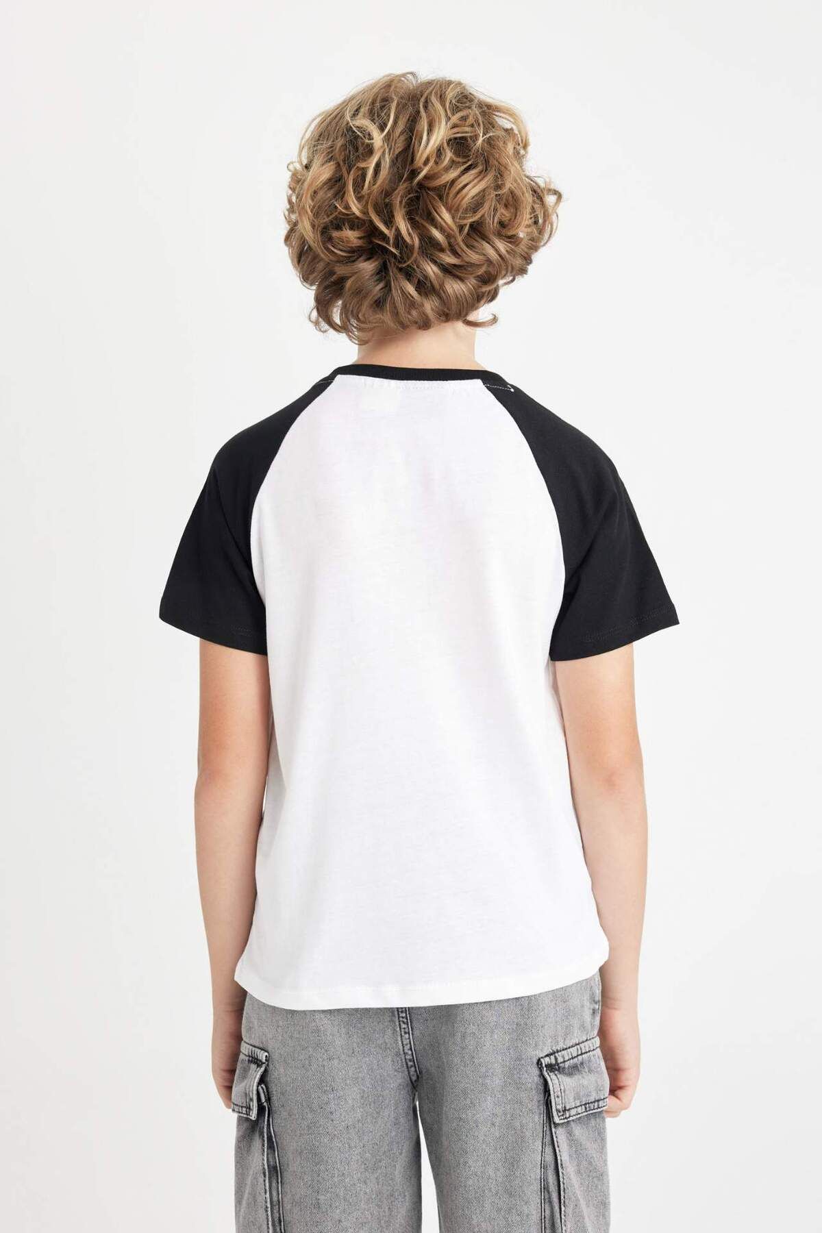 DeFacto-Stranger Things Boys T-Shirt - Crew Neck, Short Sleeve C0520A824SM 6