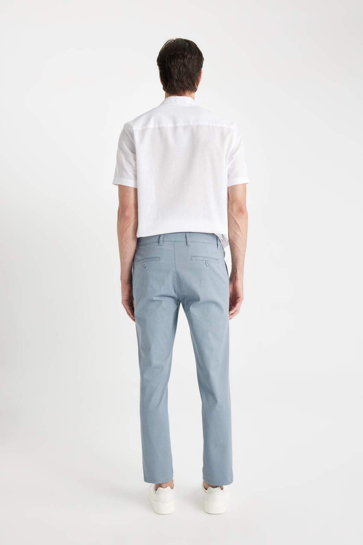 DeFacto-Plátěné kalhoty Twill Chino D1779AX24SP 6