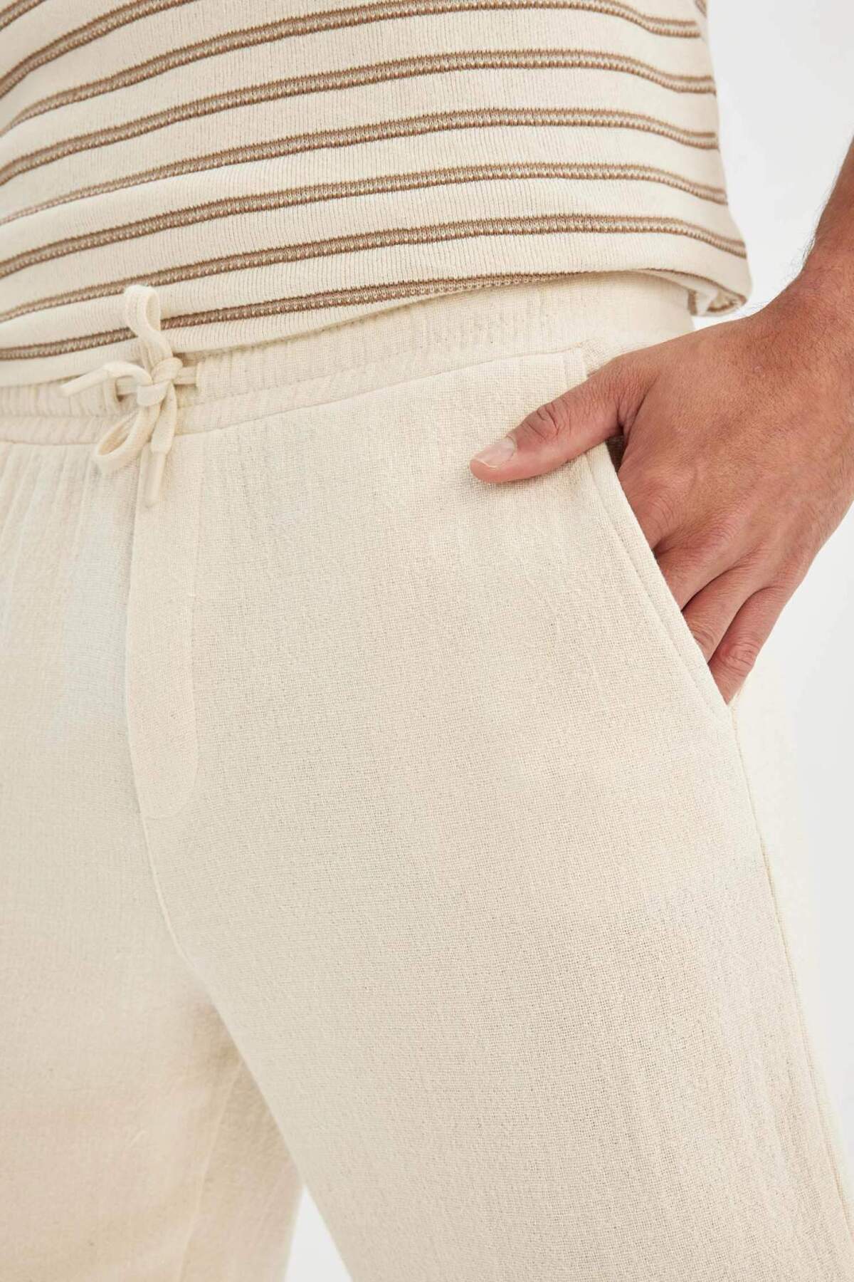 DeFacto-Hose Relax Fit Baumwolle Gerade Bein D2972ax24sm 5