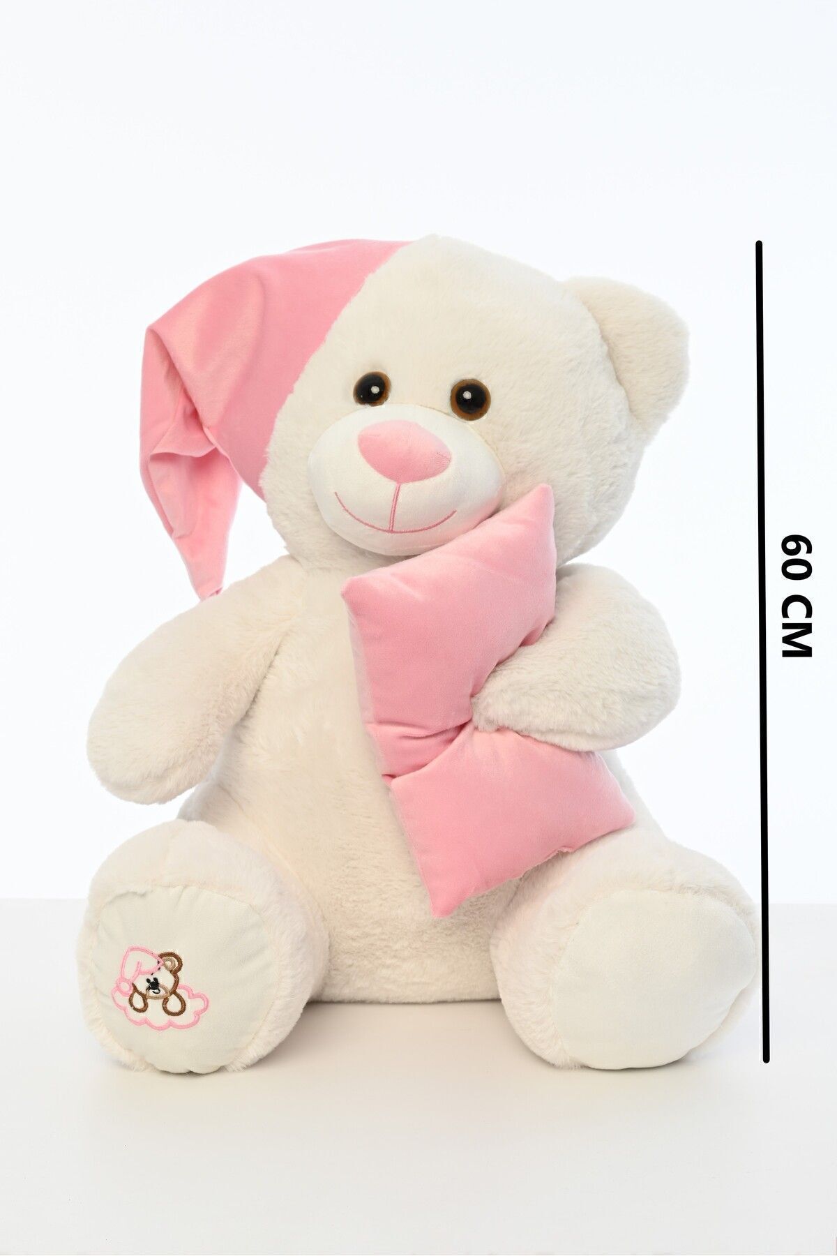 Pufu Toys Uyku Arkadaşım Yumuşak Yastık Peluş Ayıcık 65 Cm fotoğrafı 3 (önizleme)