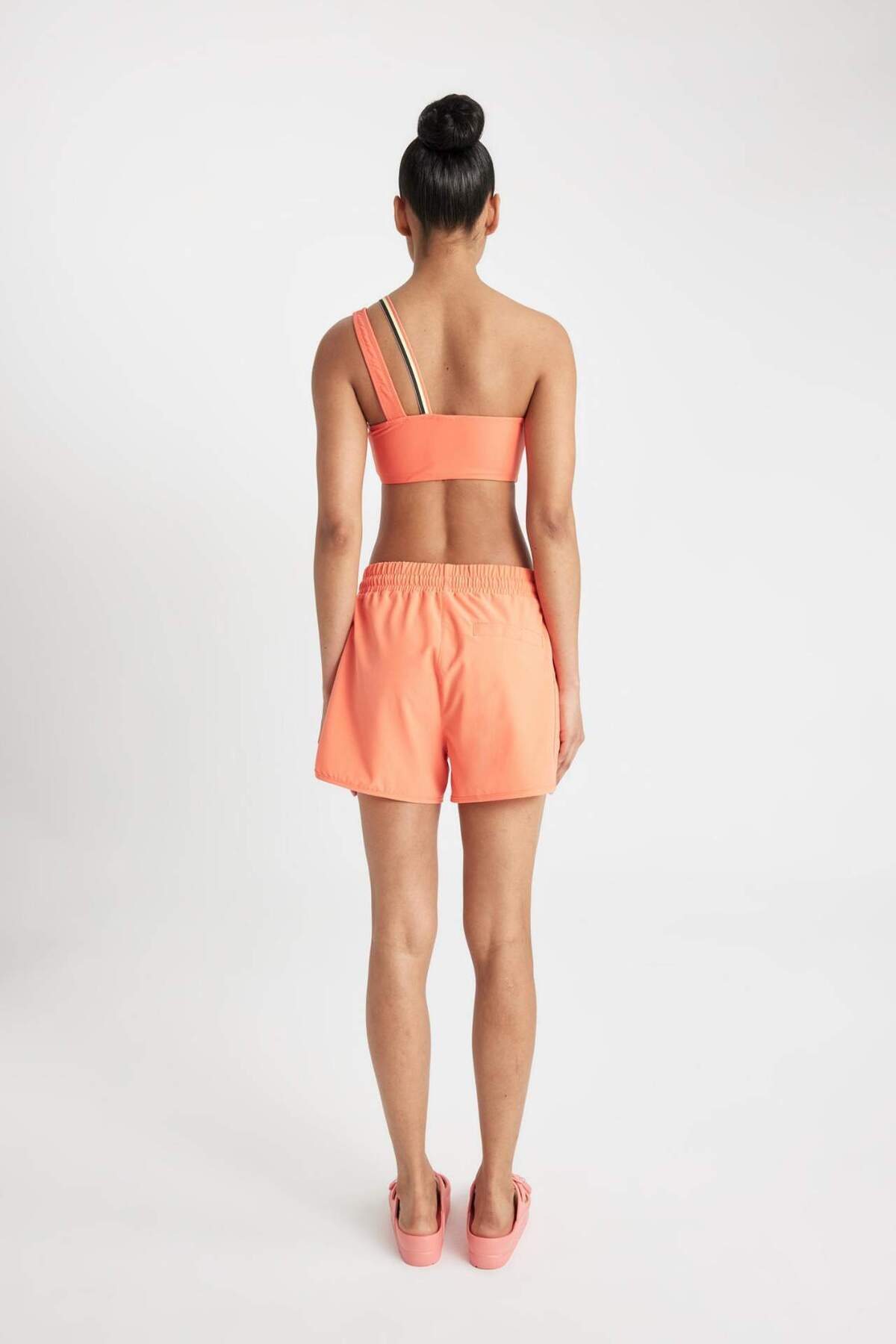 DeFacto-Spordin B6571Ax24Hs Fit Stanast İscit Eskeyi Textured Swim Shorts 8