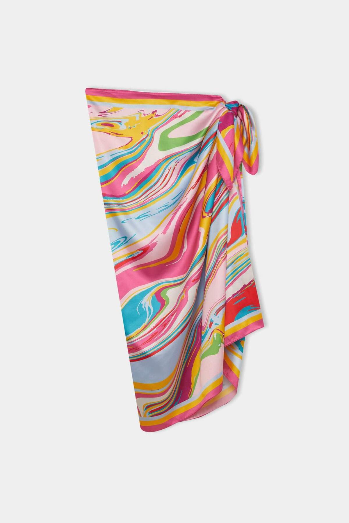 DeFacto Kadın Renkli Uzun Pareo C6075AX24SM