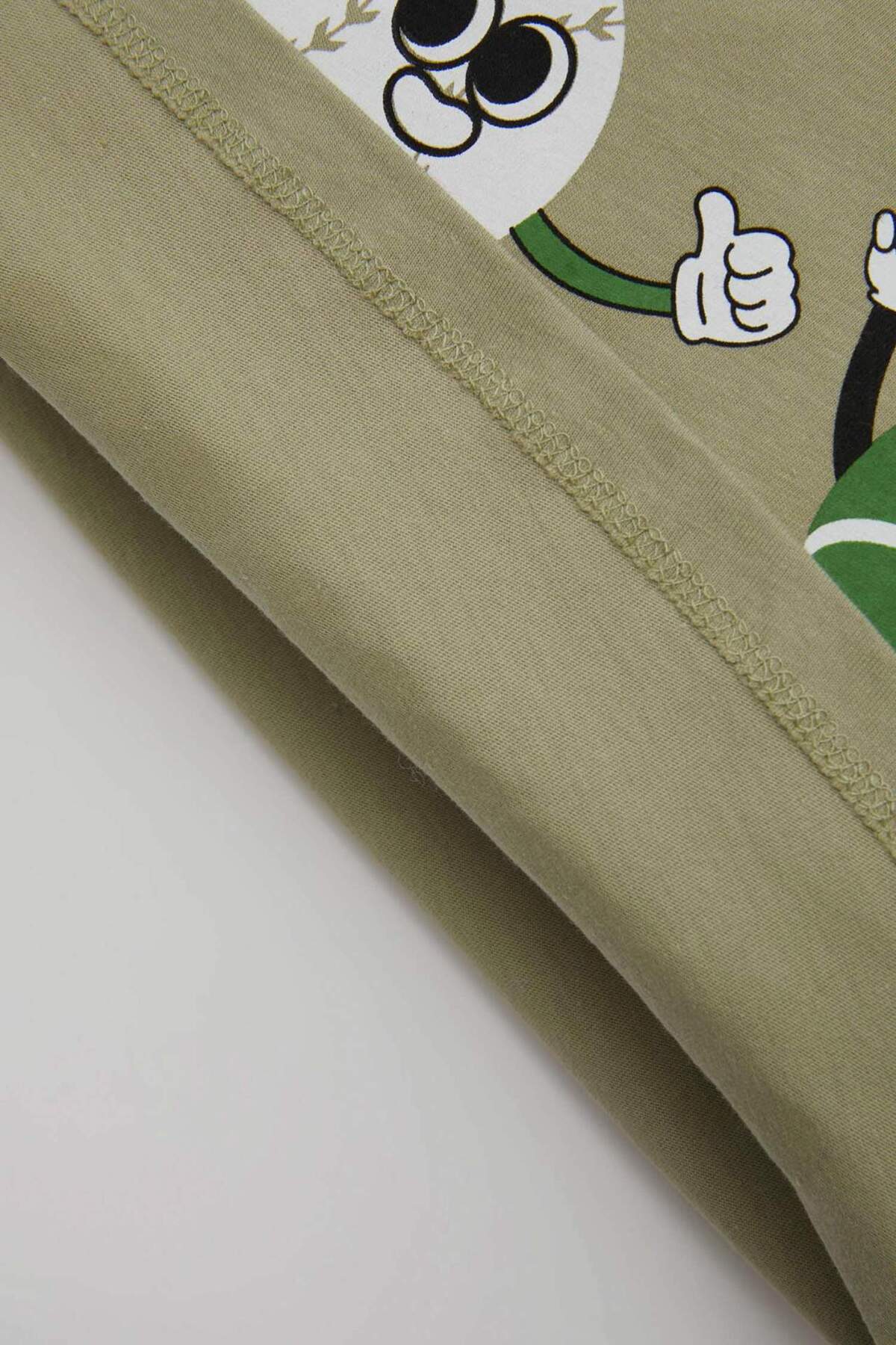 Defacto Erkek Bebek 2li Takım Bisiklet Yaka Baskılı Kısa Kollu Tişört Şort C6093A524SM fotoğrafı 4 (önizleme)