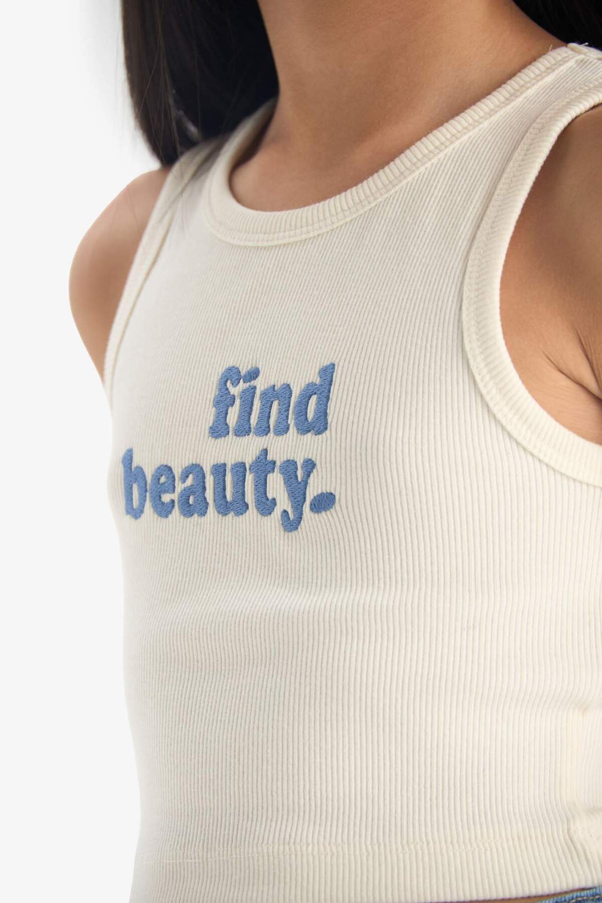 DeFacto-Girl's Crew Neck Printed Athlete C4717A824SM 7