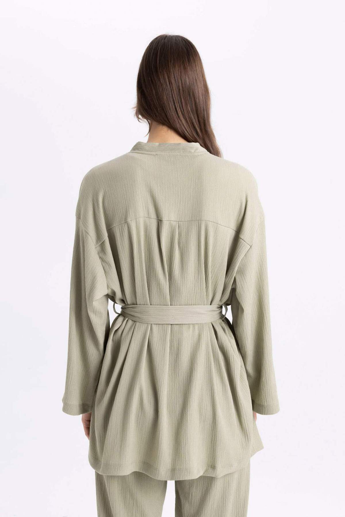 DeFacto-Relax Fit Schalkragen Wickel-Kimono Z8777AZ24SM 6