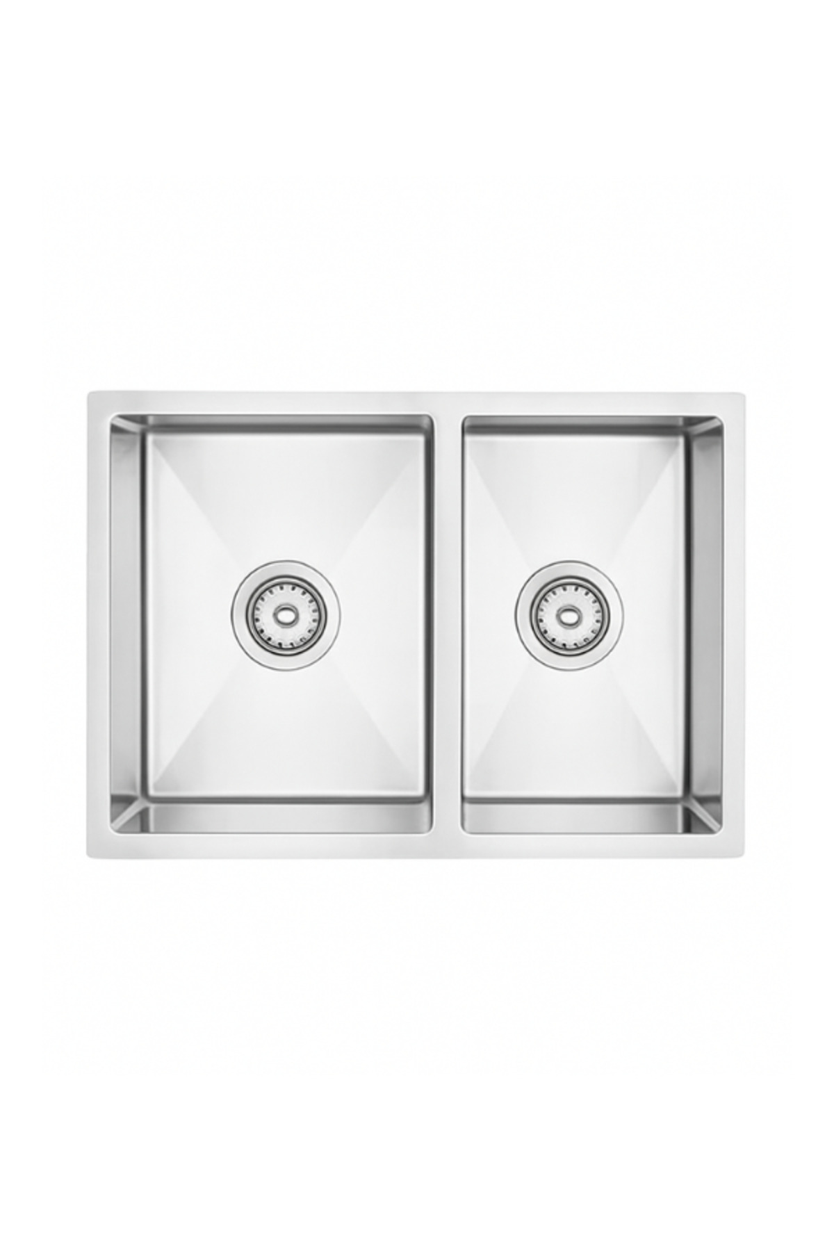 Pratico Sink- 1.5 Eyes 63x45cm Handmade Stainless Steel Kitchen Sink Inox Sink