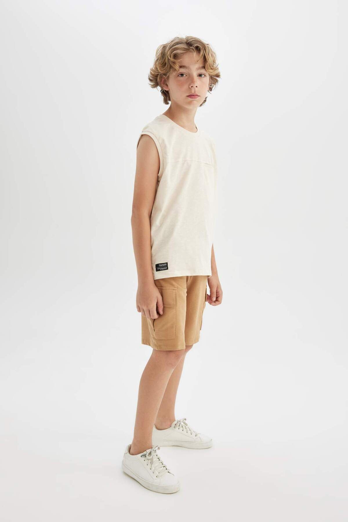 DeFacto-Boy's Crew Neck Undershirt C5101A824SM 2