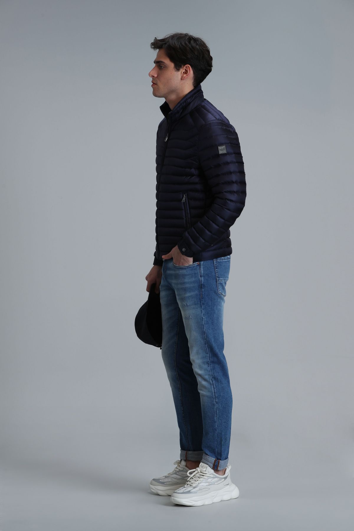 Lufian-Tomy Smart Jeans - Мъжки тесни сини панталони 4