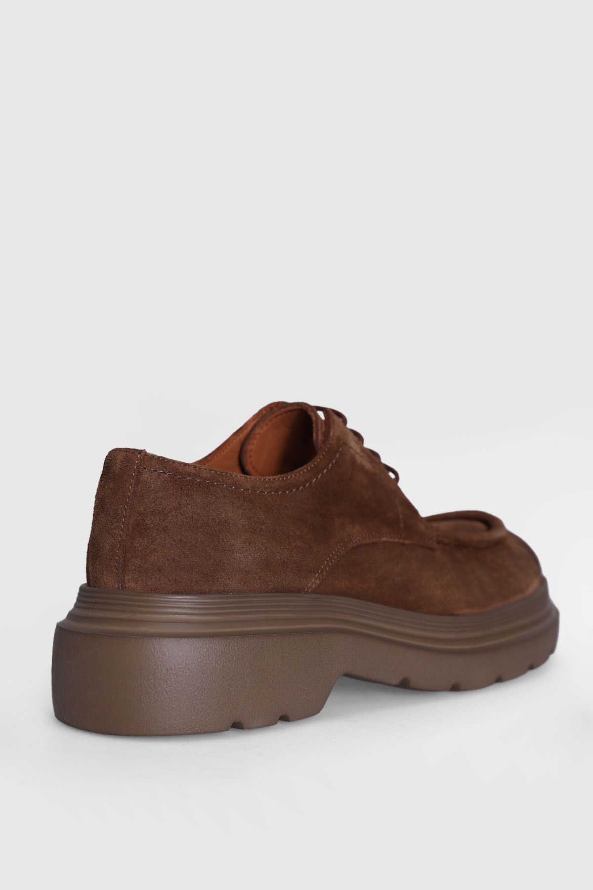 Lufian-Logan Men's Leather Shoes Camel Hair 2