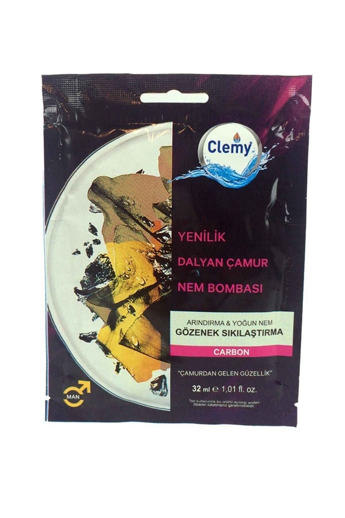 Clemy DALYAN ÇAMUR MASKESİ 32ML KARBON — 8681085046453