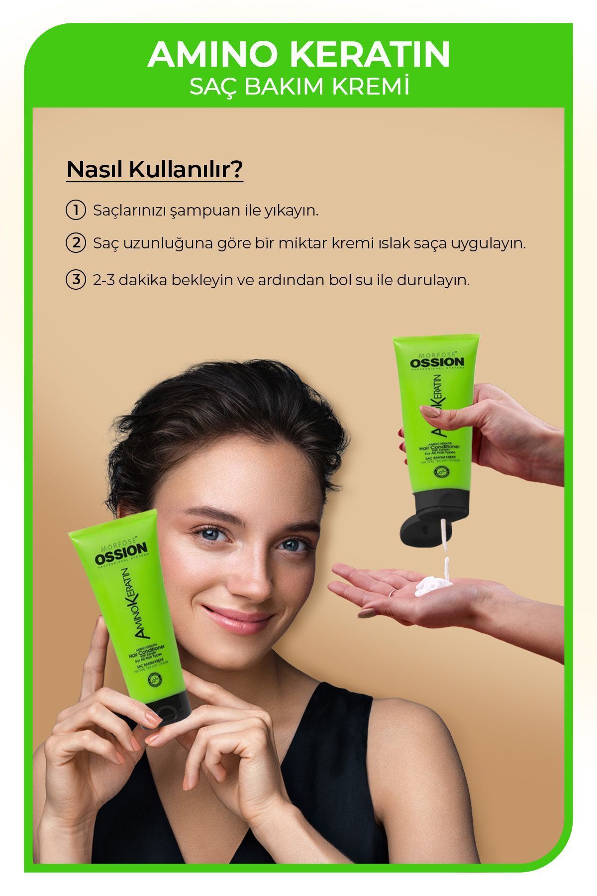 Morfose Ossion Amino Keratin Krem 200 ml - Fiyatı, Yorumları