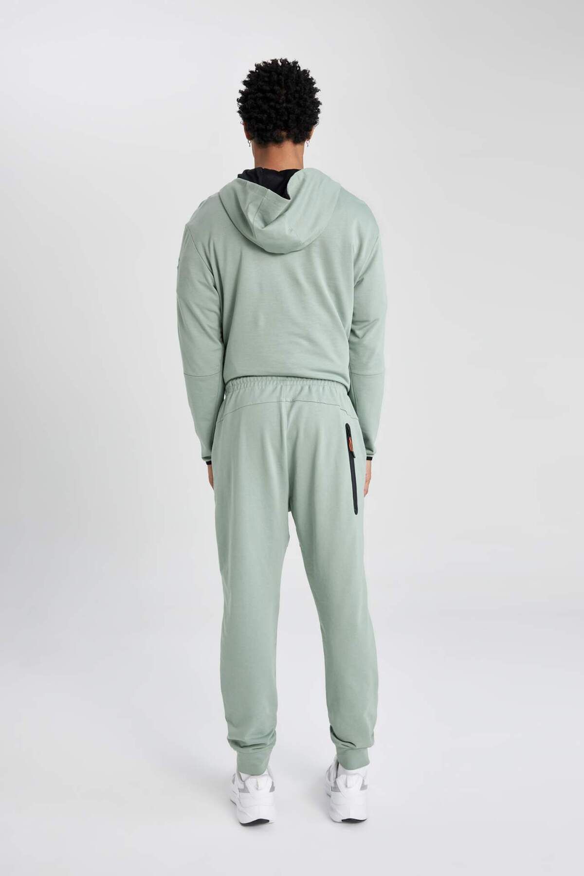 DeFacto-Defactofit Jogger Sweatpants Standard Fit Double Pocket Standard Leg B5141Ax24Sp 7