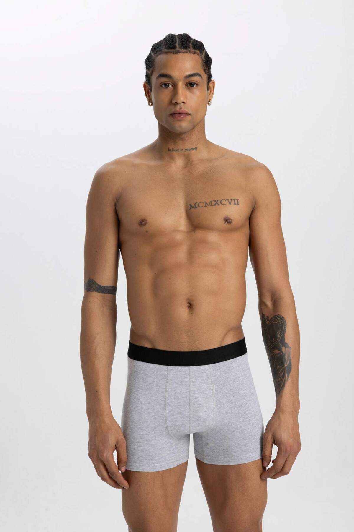 DeFacto-Regular Fit 3-pack Boxer B7797ax24sm 6