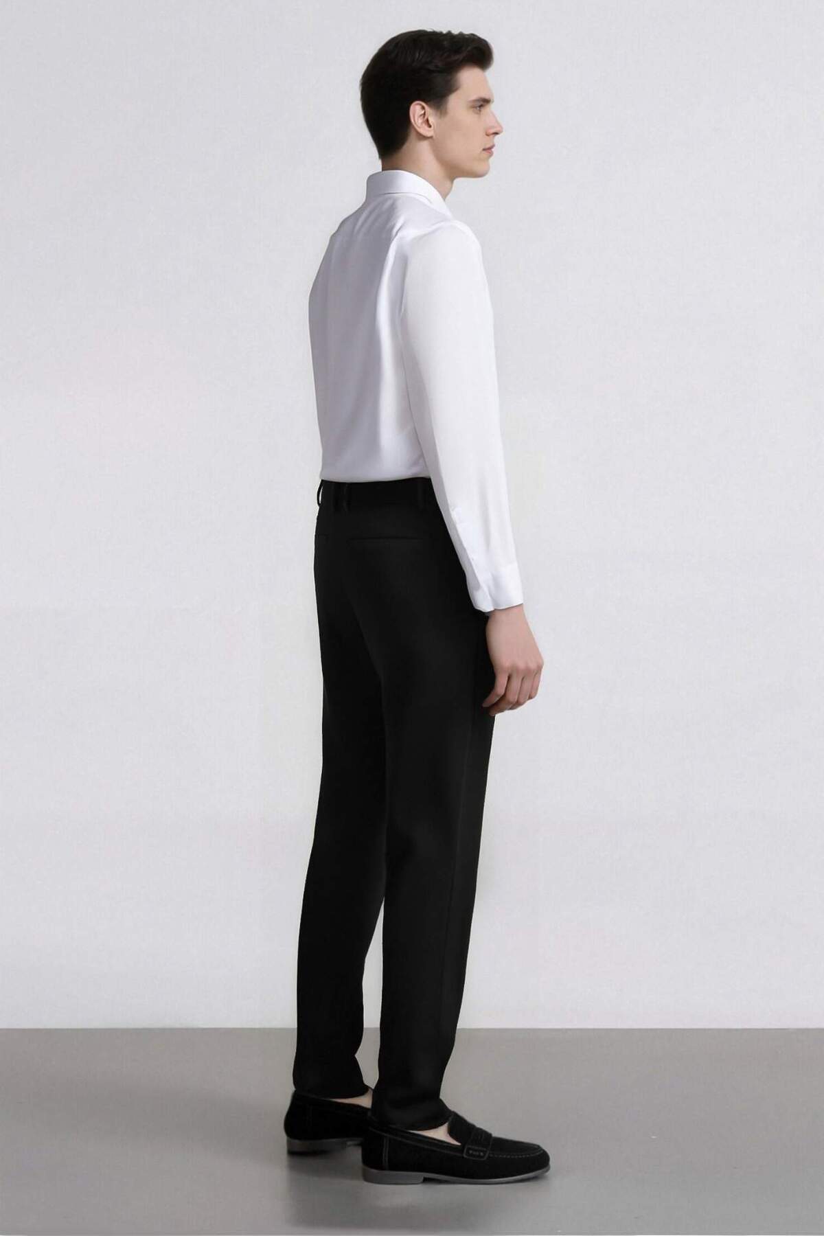 DeFacto-Summer Fabric Trousers - Regular Fit A7273Ax24Sp 6