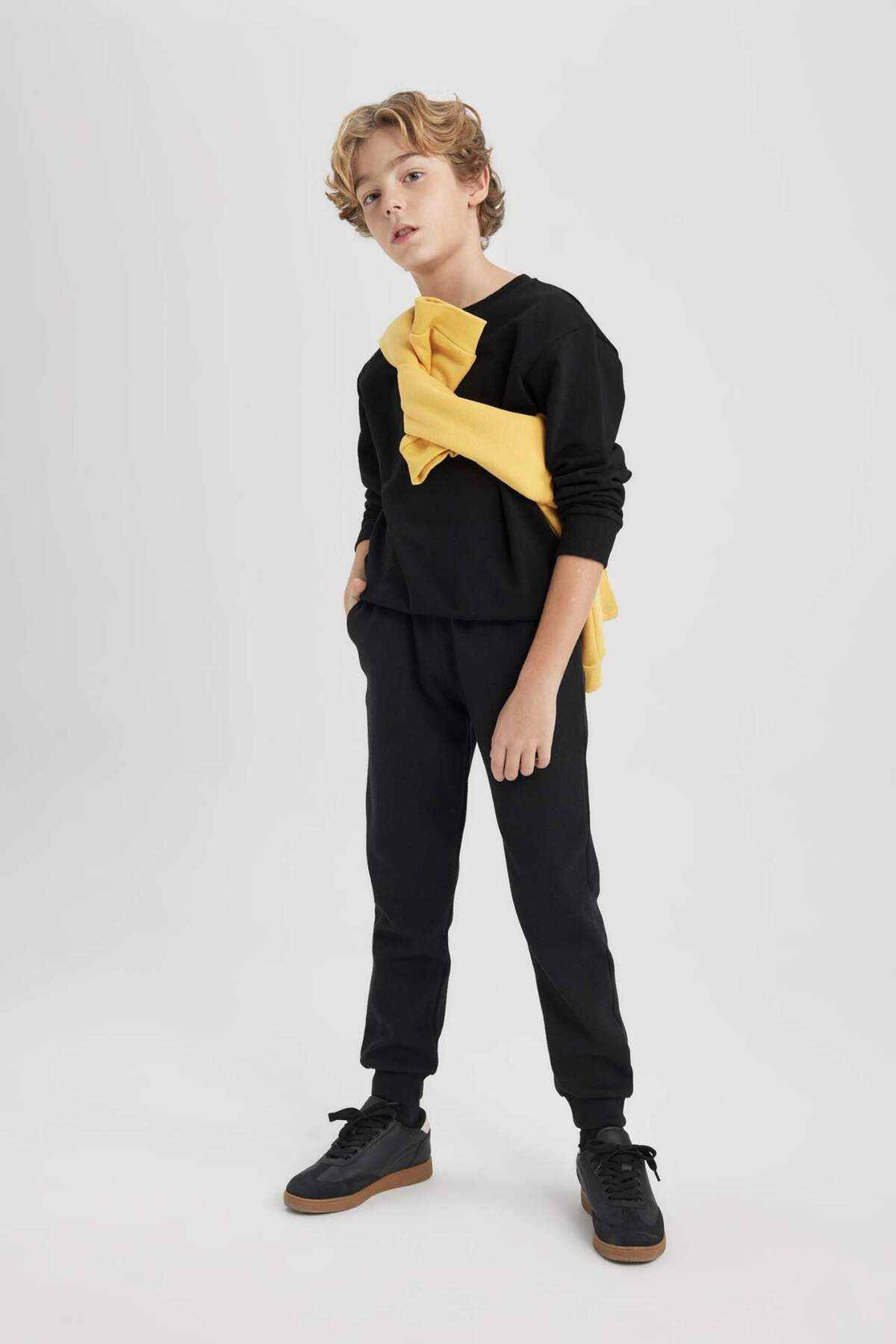 DeFacto-Boy&#39;s Basic Jogger Sweatpants B5753a824sp 3