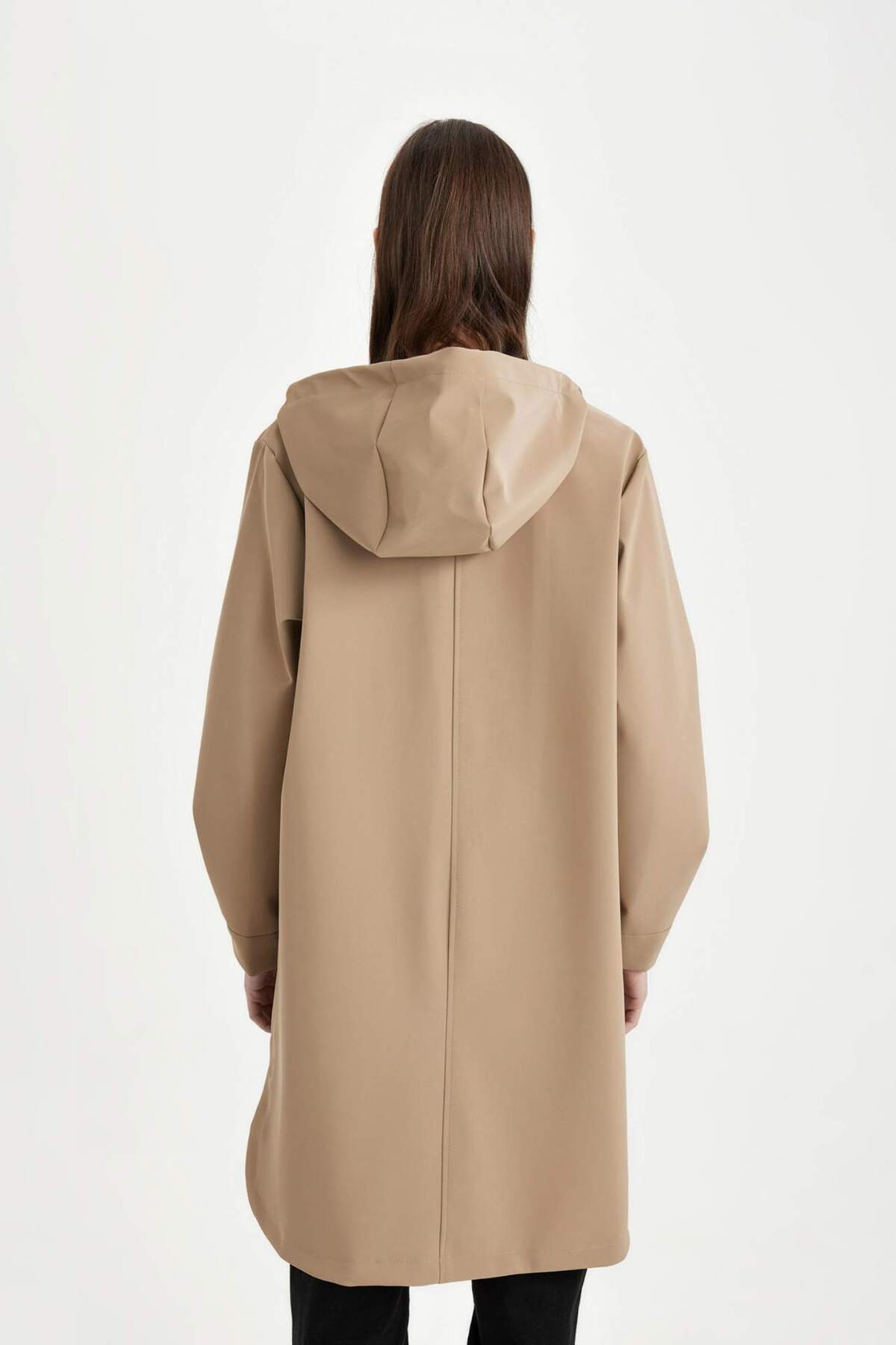 Defacto  Su Geçirmez Relax Fit Kapüşonlu Yağmurluk A6367ax23au - Görsel 8