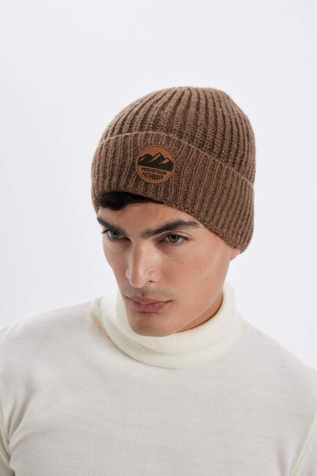 دفاکتو پارچه مردانه با برچسب Beanie U9173AZ23WN