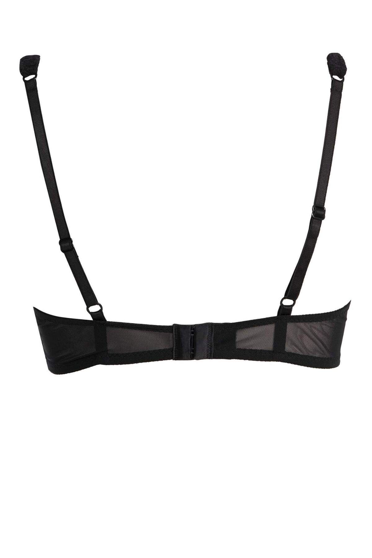 DeFacto-Fall in Love Dantelli Kapsız Pedsiz Balenli Bra A8419AX23WN 2