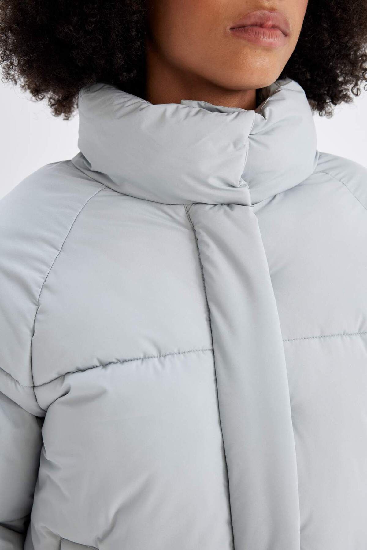 DeFacto-Defactofit Waterproof Stand Collar Puffer down Jacket A1550Ax23Au 5