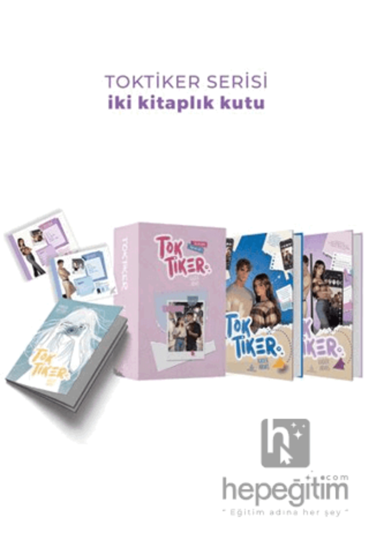 Ephesus Yayınları Toktiker Serisi – İki Kitaplık Hediyeli Kutu