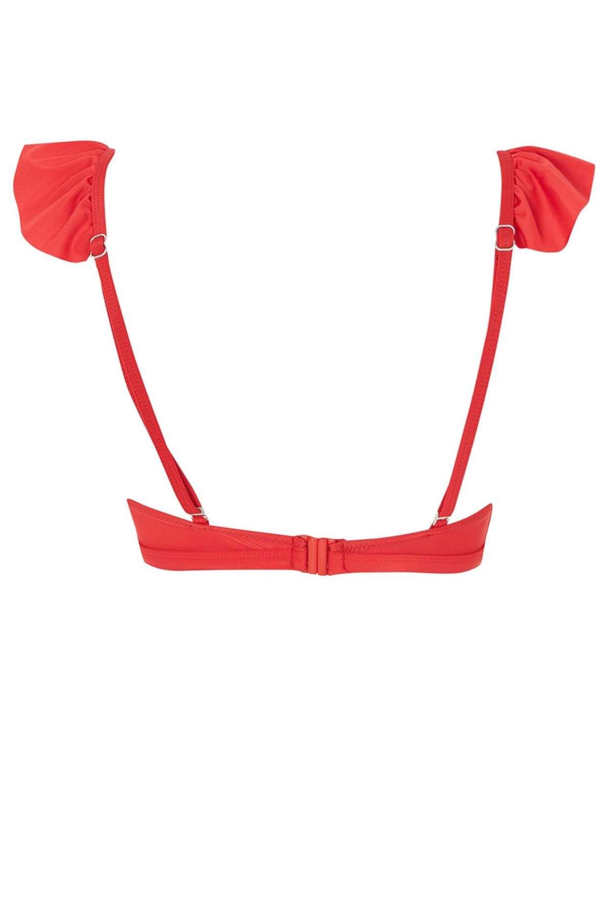 DeFacto-Fall in Love Regular Fit Bikini Top W9401Az22Sm 6