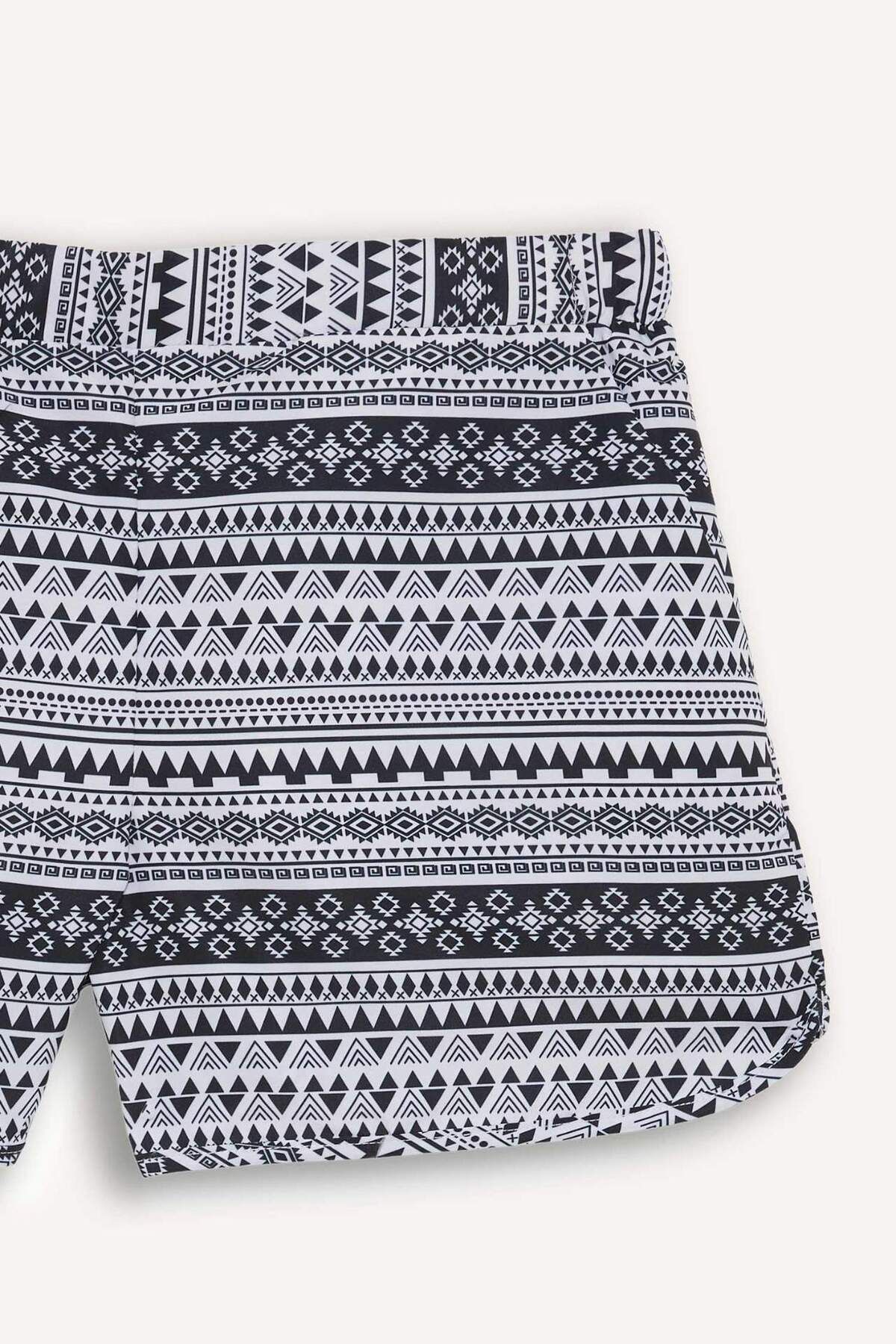 DeFacto-Fall in Love Mini-Badeshorts mit Schnürung in der Taille und Ethno-Print T5232AZ21SM 8