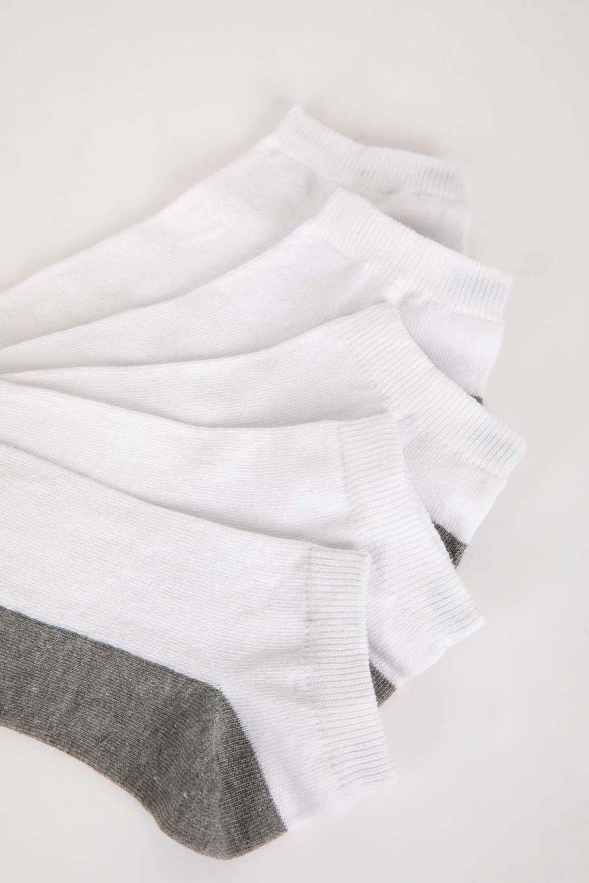 DeFacto-5-teilige Booties-Socken für Herren T7249az21sp 3