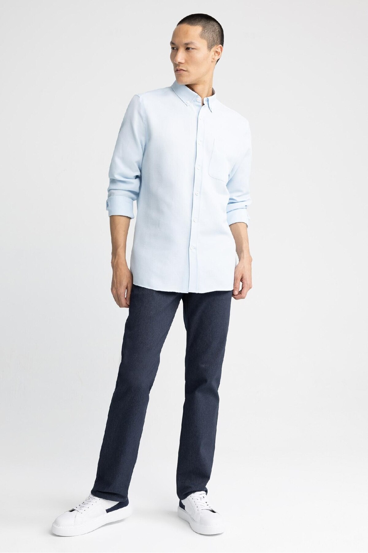 DeFacto-Брюки Regular Fit Chino R4902AZ20WN 5