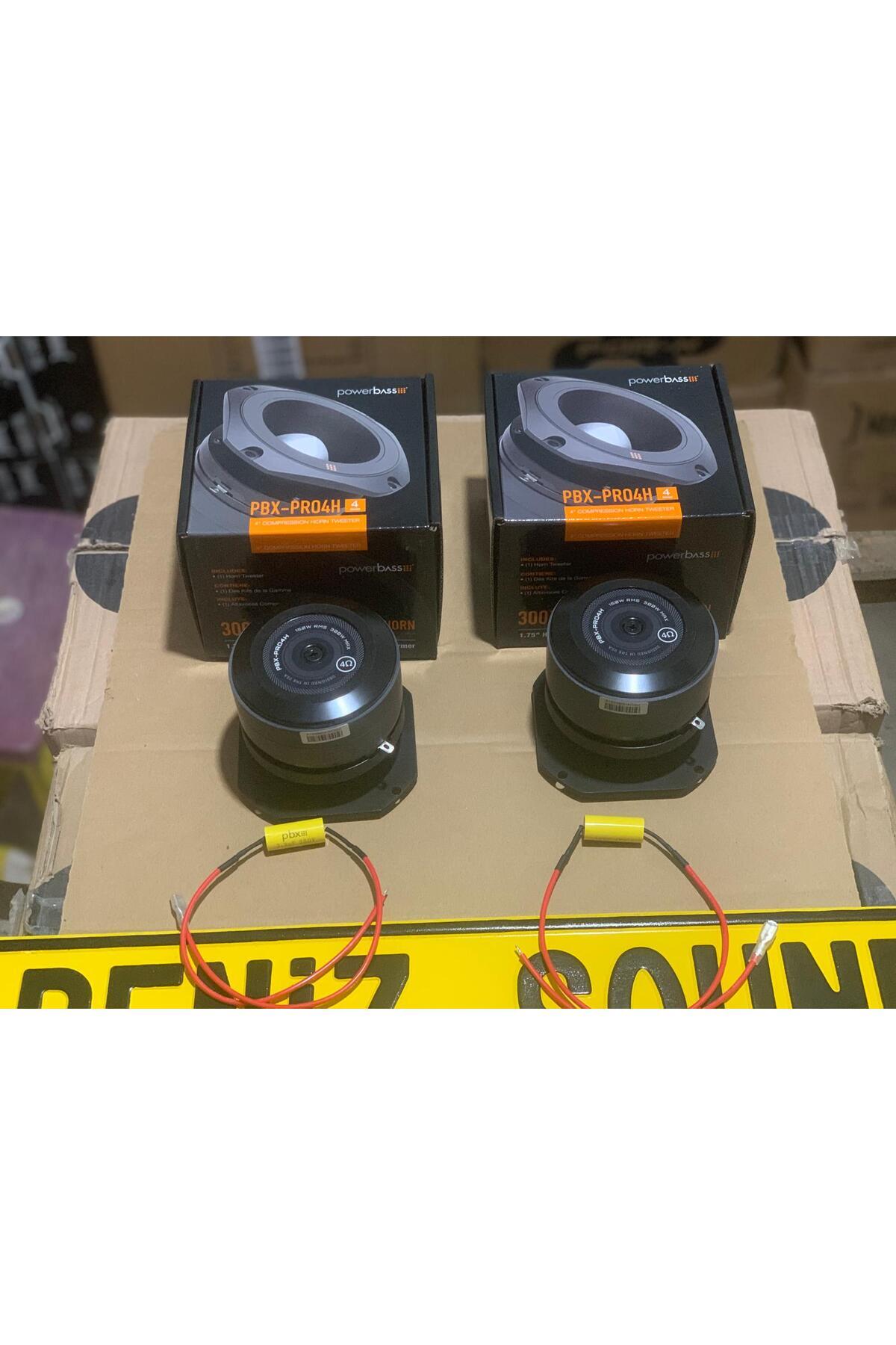 Deniz Sound Garage PBX-PRO4H | Powerbass PBX Serisi 10 cm Horn